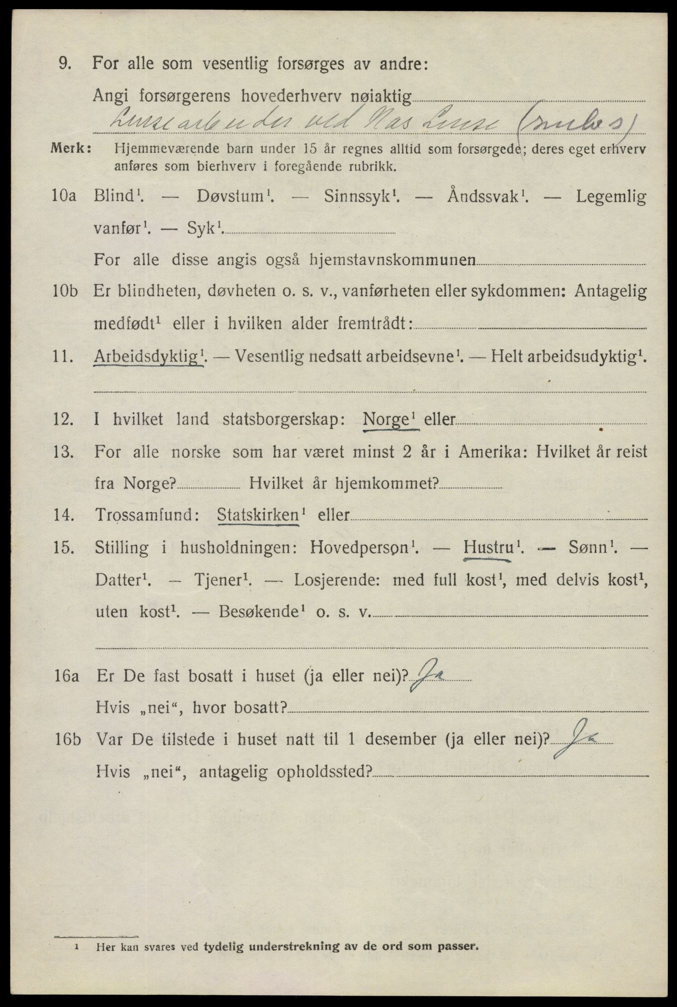 SAO, 1920 census for Eidsberg, 1920, p. 7484