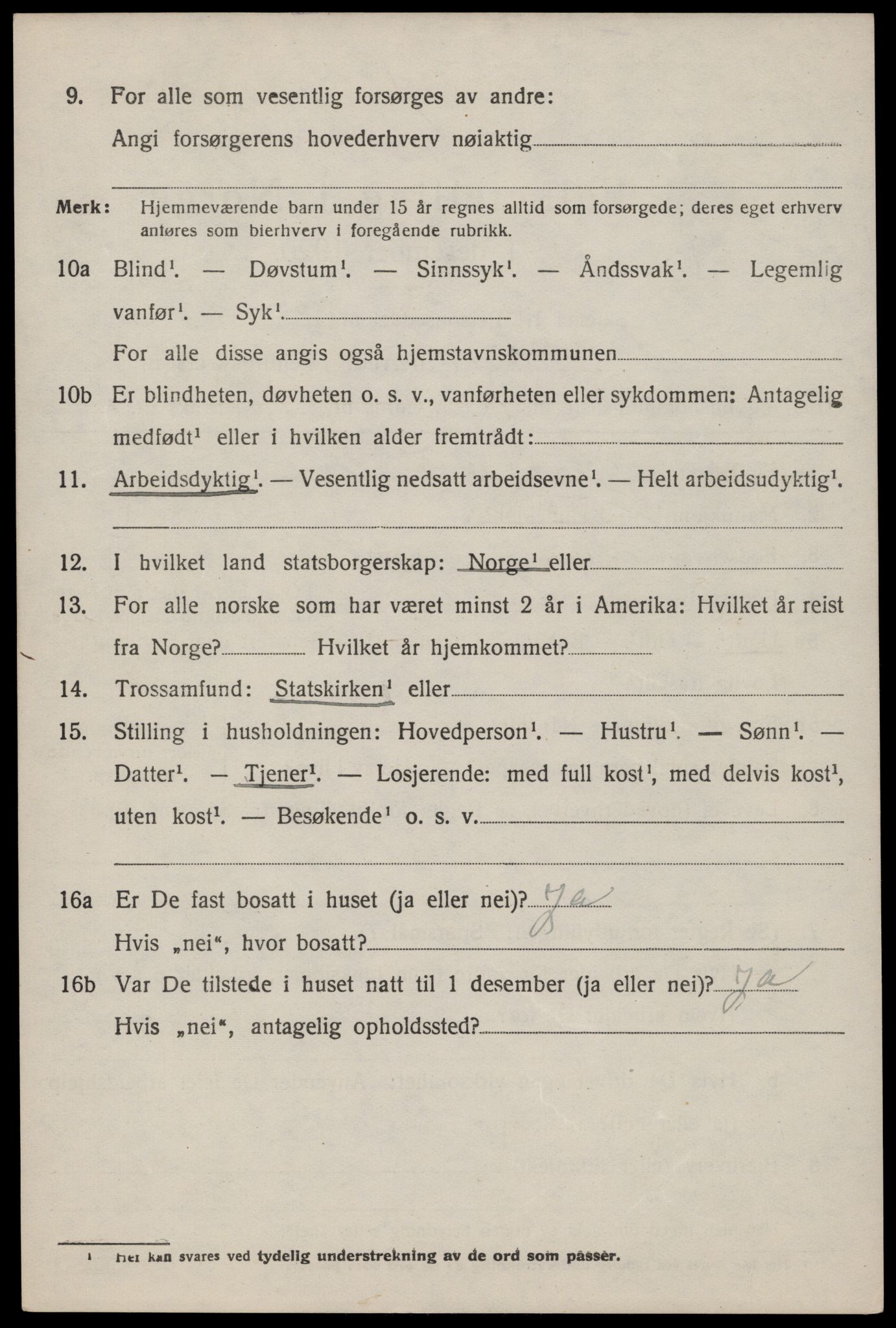 SAST, 1920 census for Suldal, 1920, p. 1753