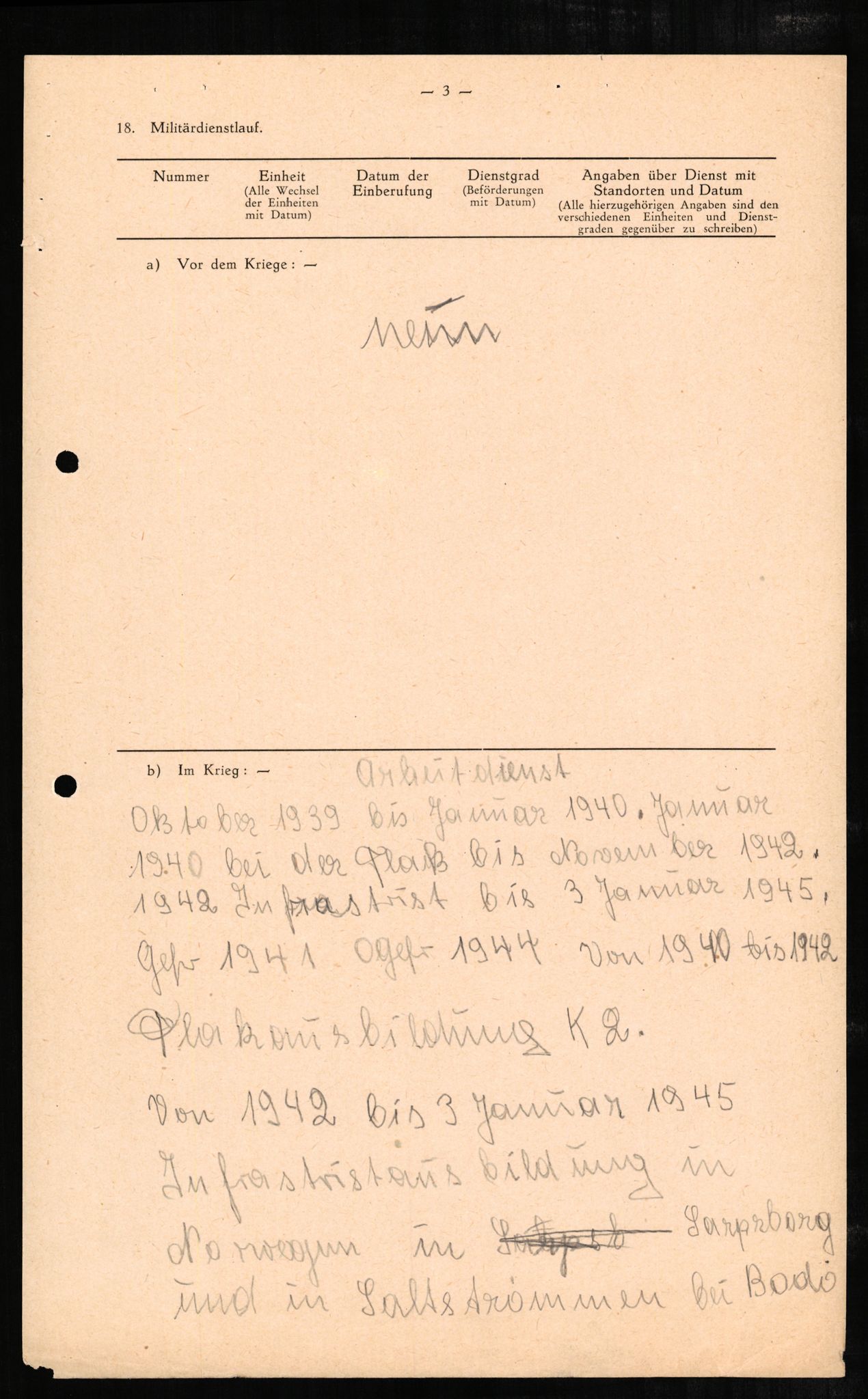 Forsvaret, Forsvarets overkommando II, AV/RA-RAFA-3915/D/Db/L0002: CI Questionaires. Tyske okkupasjonsstyrker i Norge. Tyskere., 1945-1946, p. 589