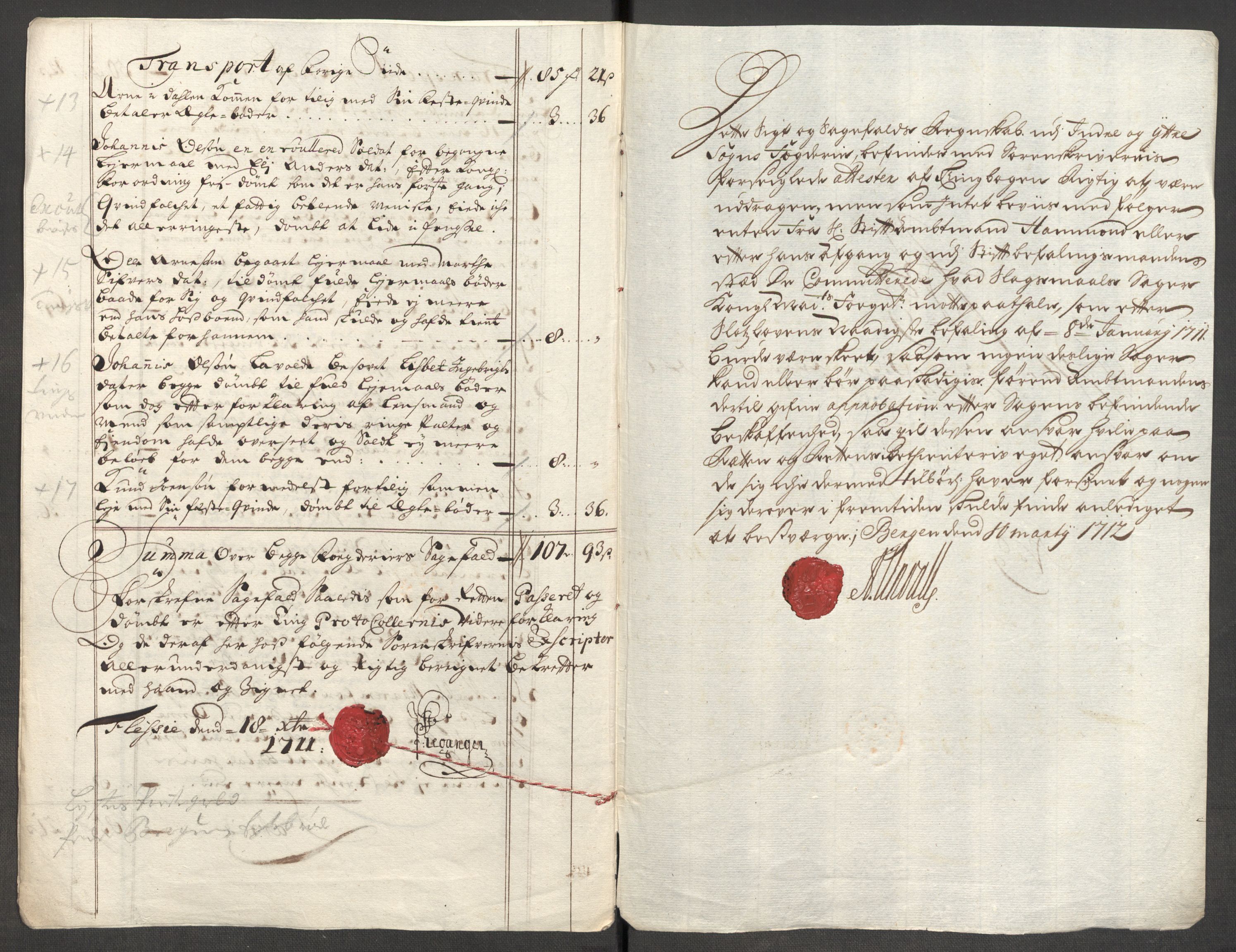 Rentekammeret inntil 1814, Reviderte regnskaper, Fogderegnskap, RA/EA-4092/R52/L3317: Fogderegnskap Sogn, 1711, p. 148