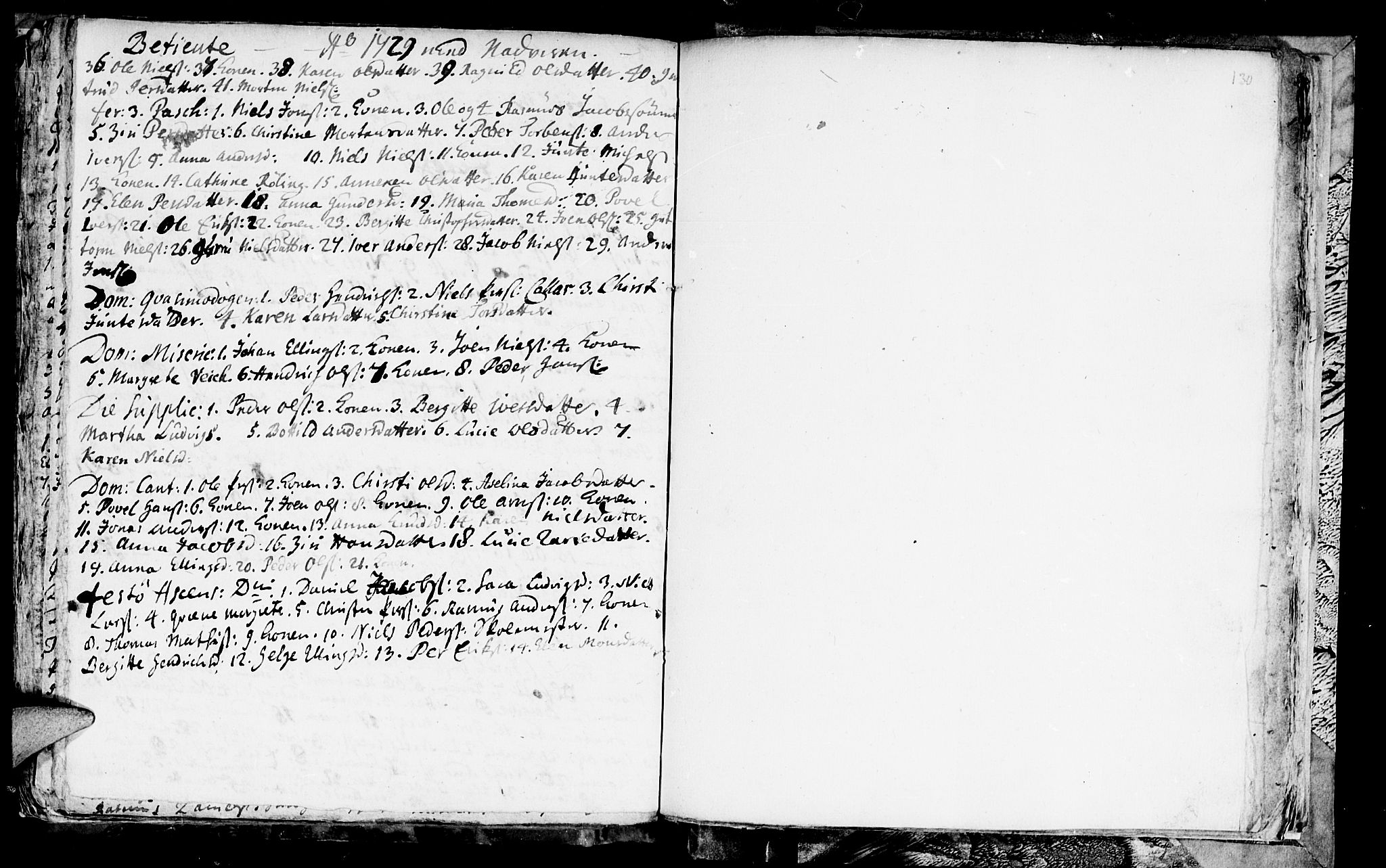Talvik sokneprestkontor, SATØ/S-1337/H/Ha/L0001kirke: Parish register (official) no. 1, 1705-1729, p. 130