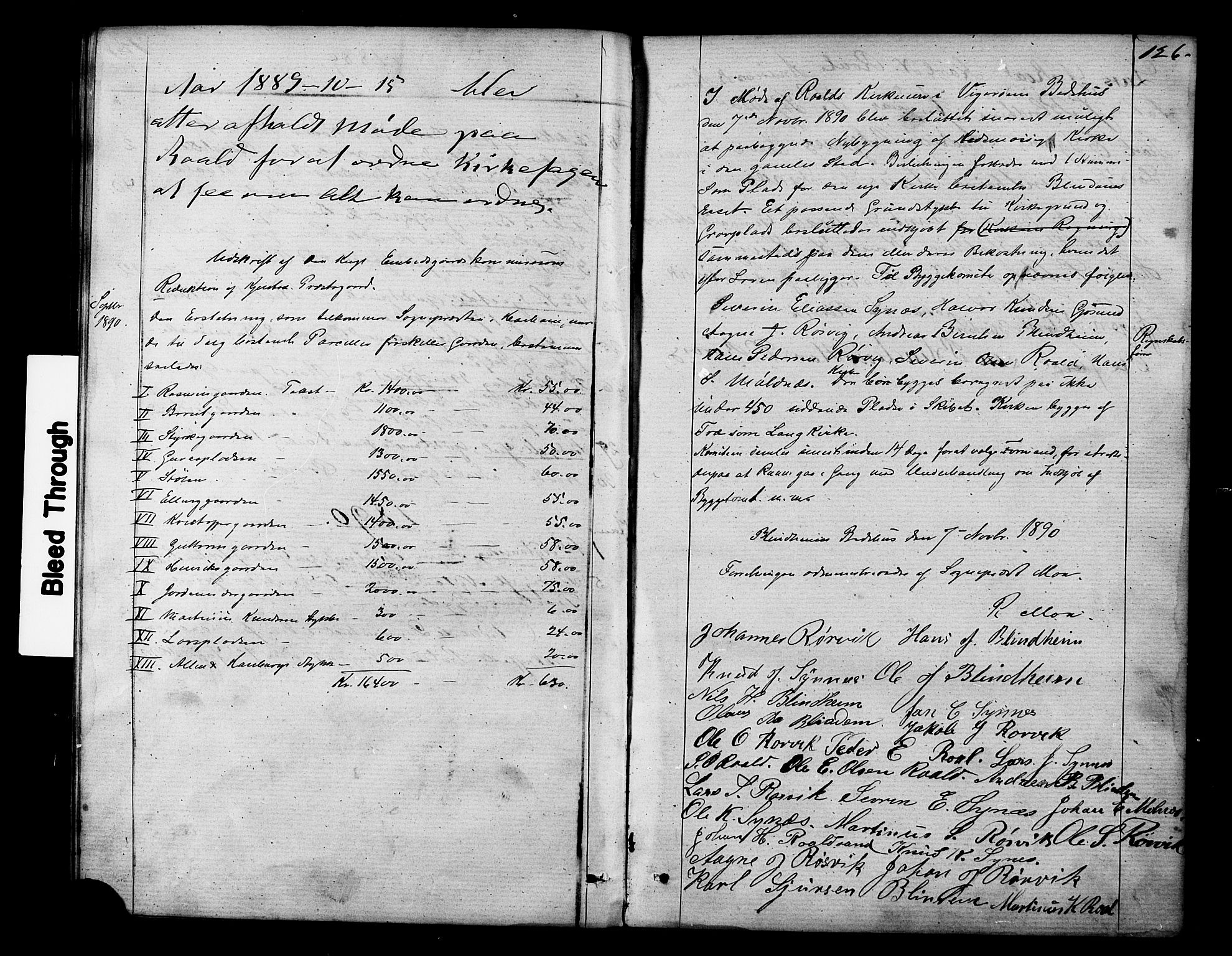 Ministerialprotokoller, klokkerbøker og fødselsregistre - Møre og Romsdal, AV/SAT-A-1454/536/L0499: Parish register (official) no. 536A08, 1875-1890, p. 126