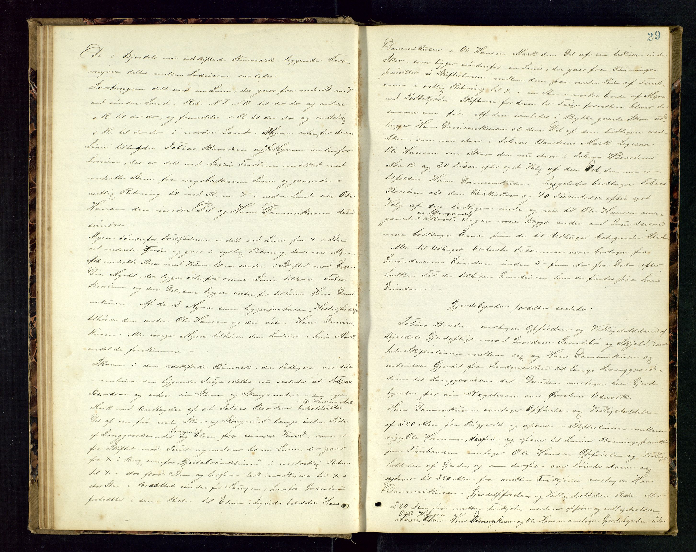 Rogaland jordskifterett, AV/SAST-A-102426/Oa/L0047: Forhandlingsprotokoll, 1879-1881, p. 29