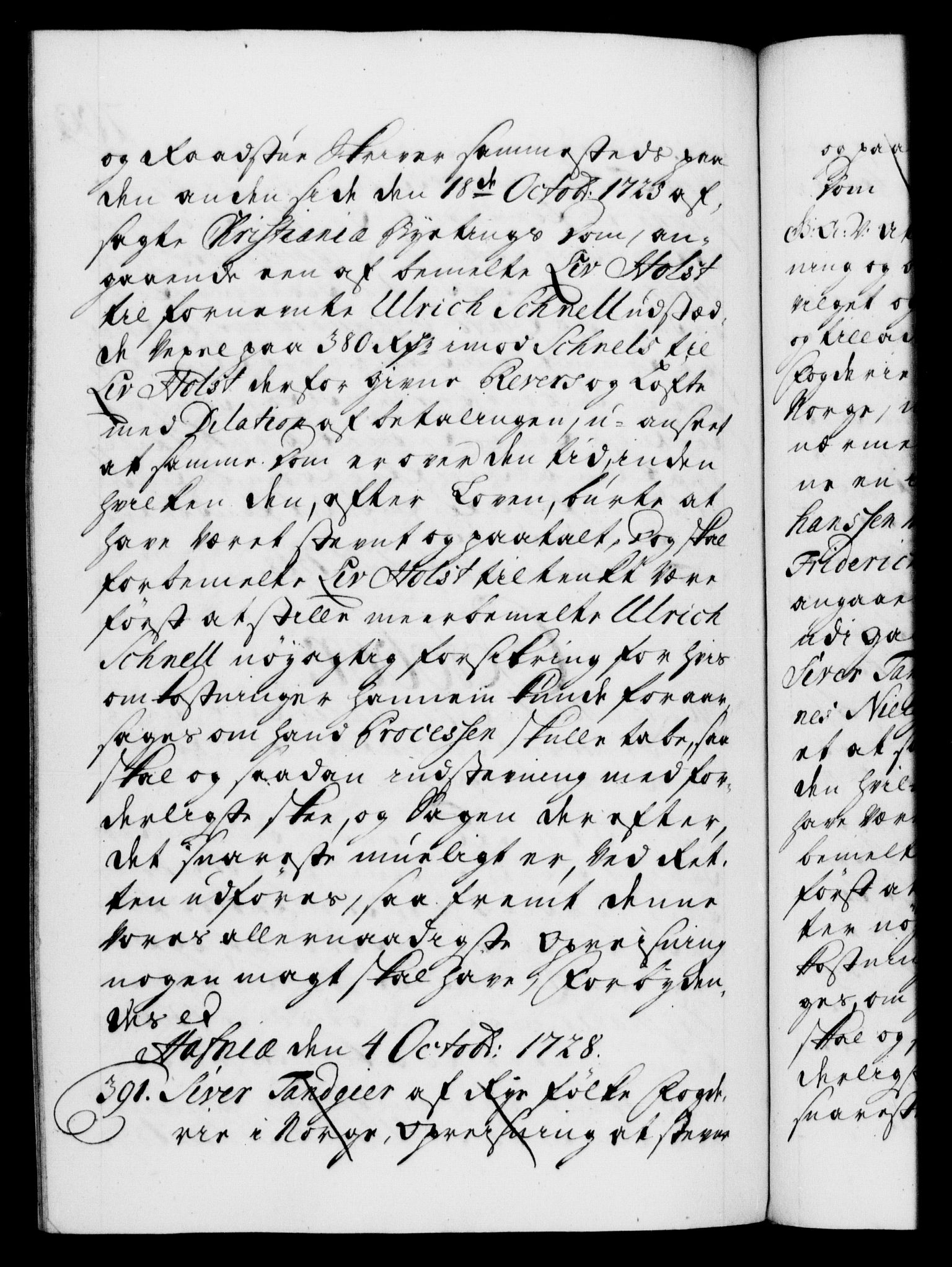 Danske Kanselli 1572-1799, AV/RA-EA-3023/F/Fc/Fca/Fcaa/L0025: Norske registre, 1726-1728, p. 769b