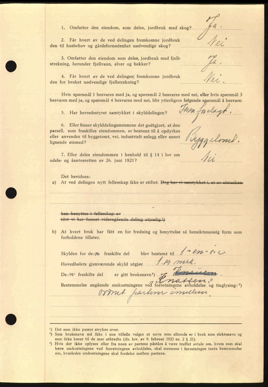 Nordmøre sorenskriveri, AV/SAT-A-4132/1/2/2Ca: Mortgage book no. A91, 1941-1942, Diary no: : 2217/1941