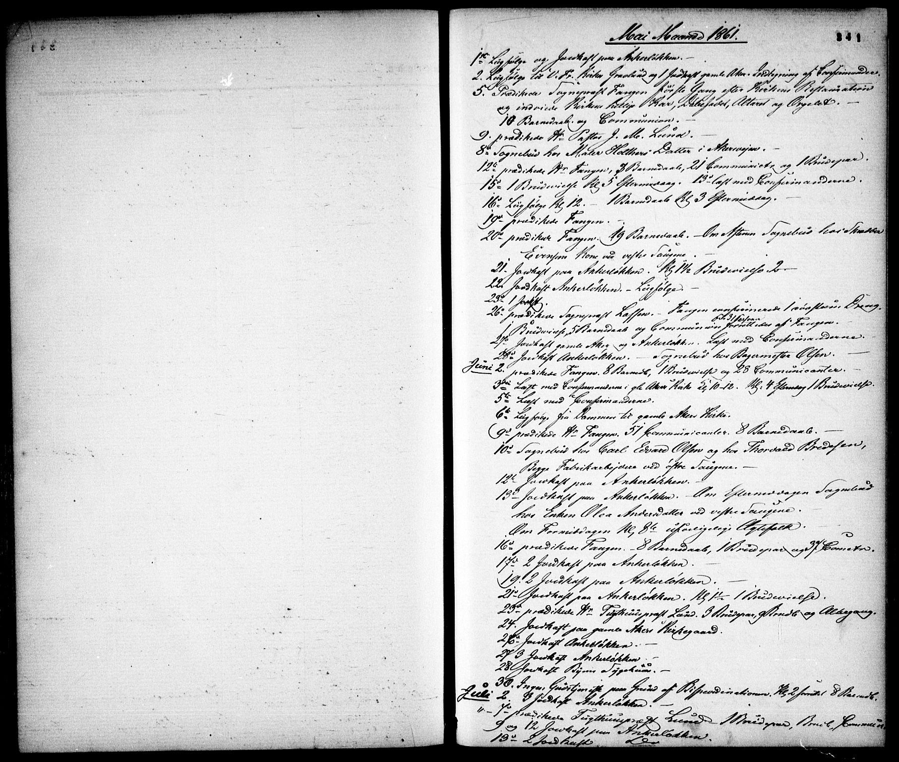 Gamle Aker prestekontor Kirkebøker, SAO/A-10617a/F/L0001: Parish register (official) no. 1, 1861-1865, p. 341
