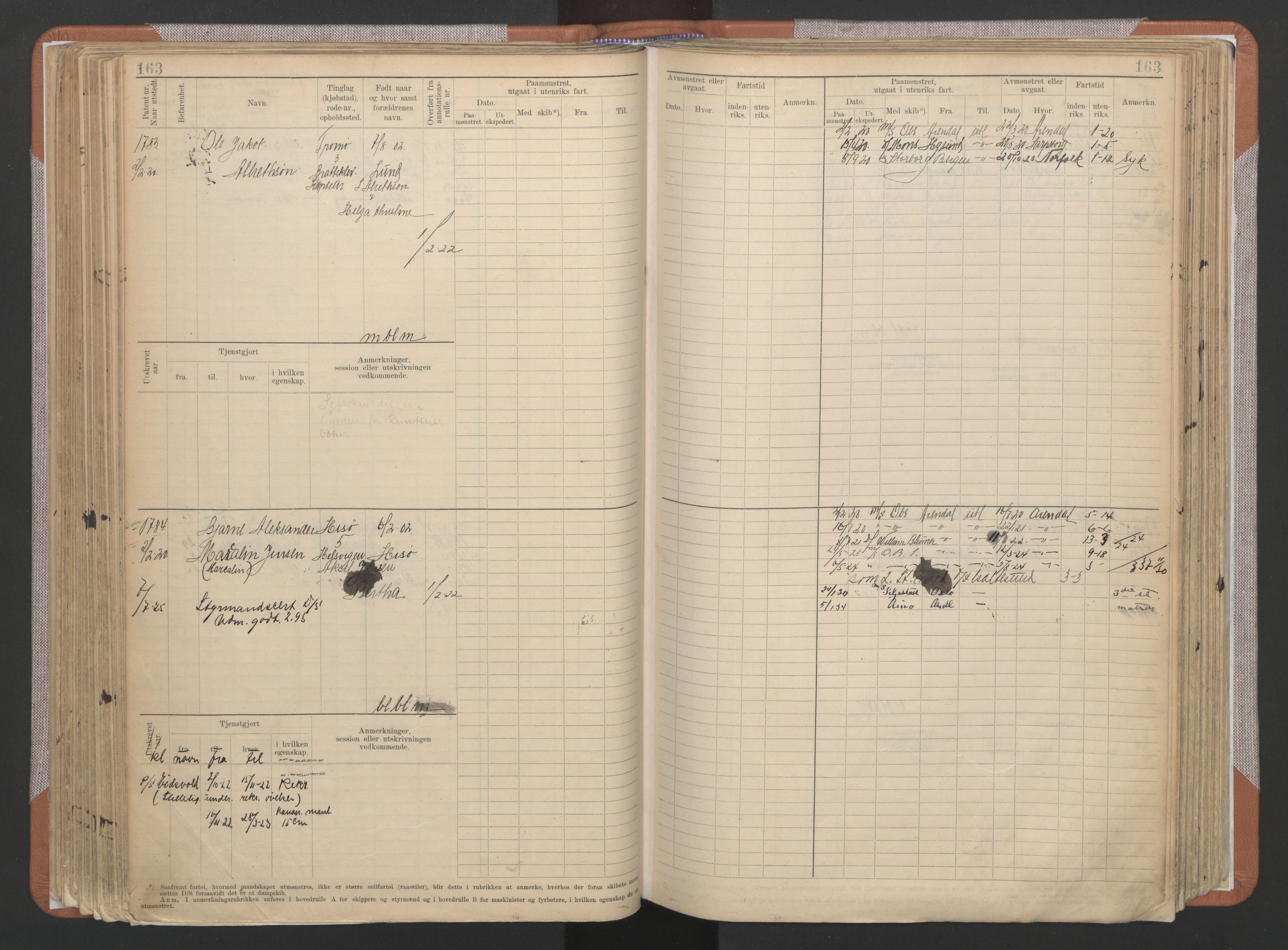 Arendal mønstringskrets, AV/SAK-2031-0012/F/Fb/L0022: Hovedrulle A nr 1466-2242, S-20, 1914-1930, p. 171