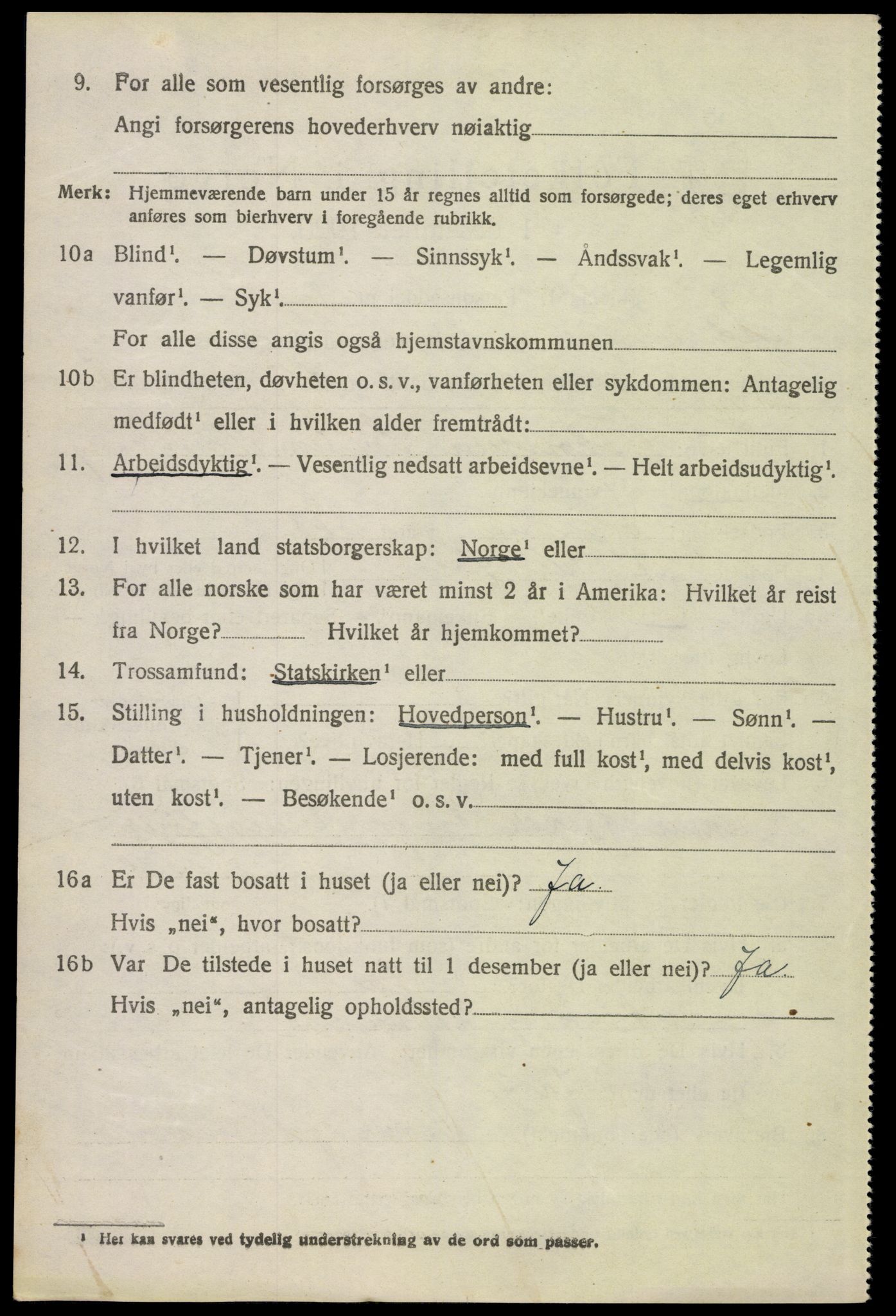 SAH, 1920 census for Åsnes, 1920, p. 7627