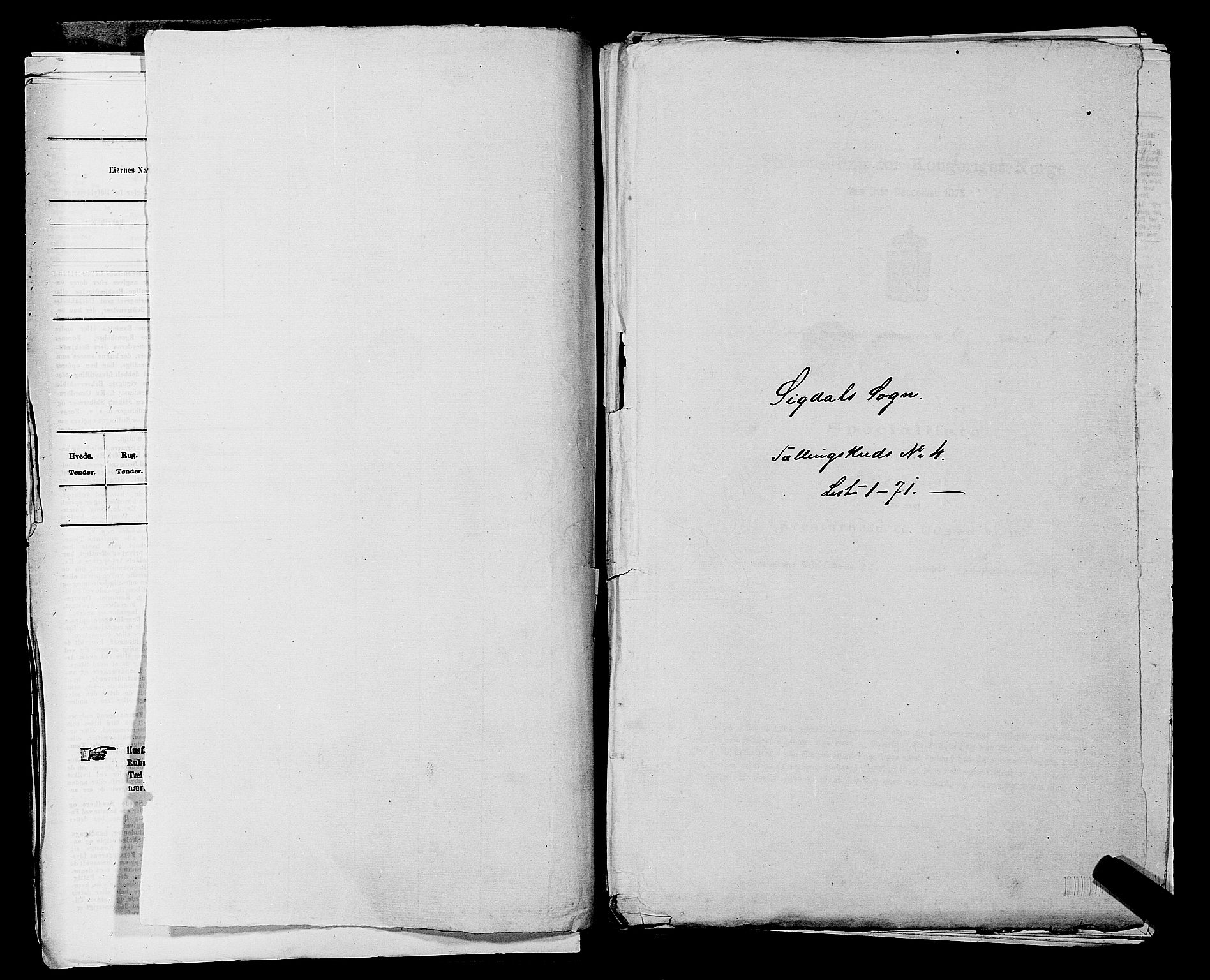 SAKO, 1875 census for 0621P Sigdal, 1875, p. 565