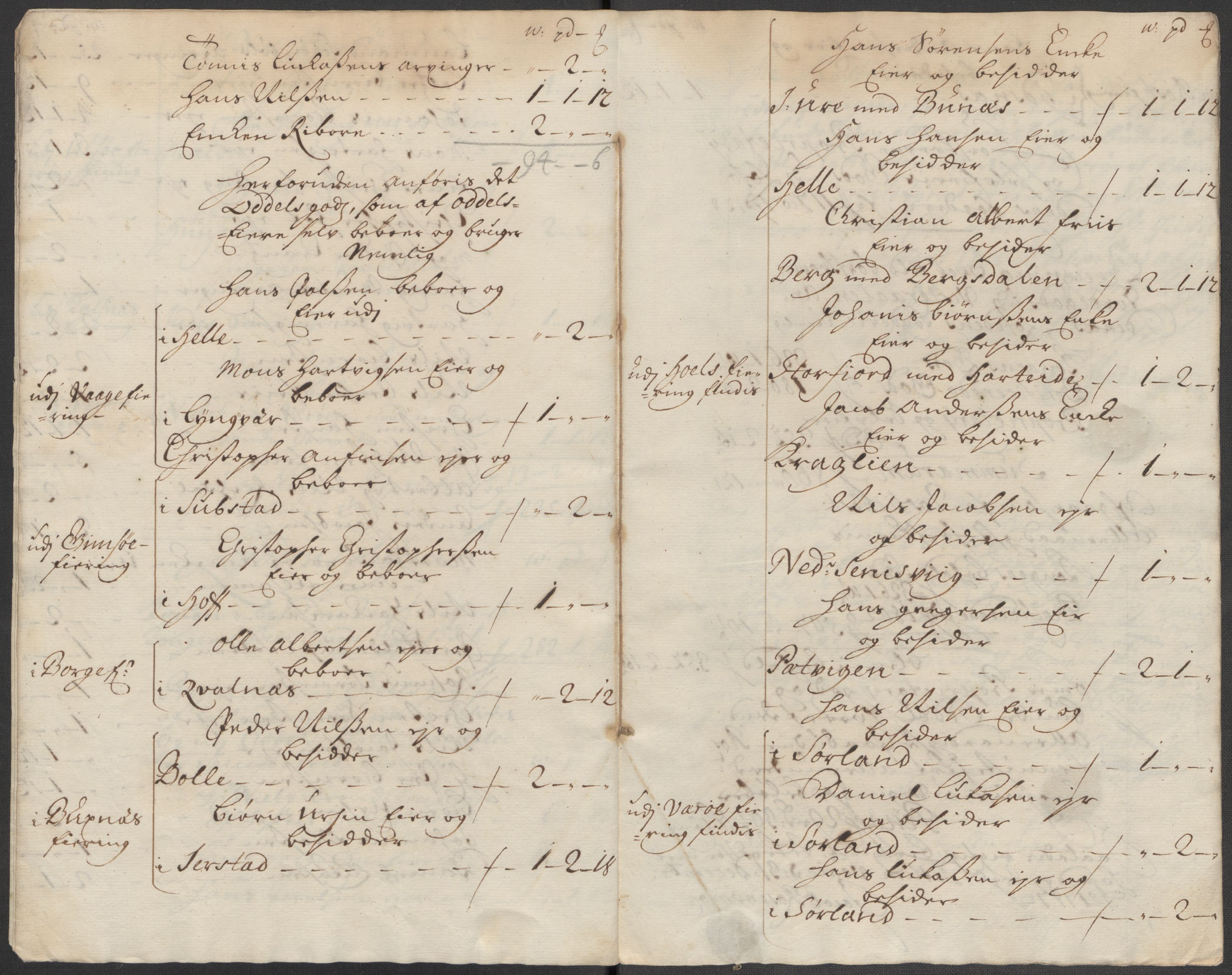 Rentekammeret inntil 1814, Reviderte regnskaper, Fogderegnskap, AV/RA-EA-4092/R67/L4683: Fogderegnskap Vesterålen, Andenes og Lofoten, 1717, p. 66