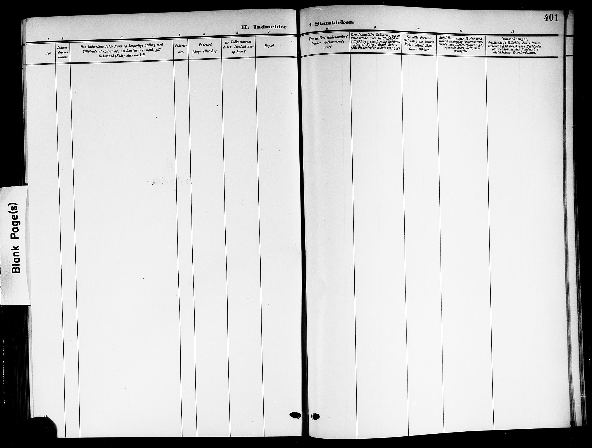 Horten kirkebøker, AV/SAKO-A-348/G/Ga/L0007: Parish register (copy) no. 7, 1905-1915, p. 401