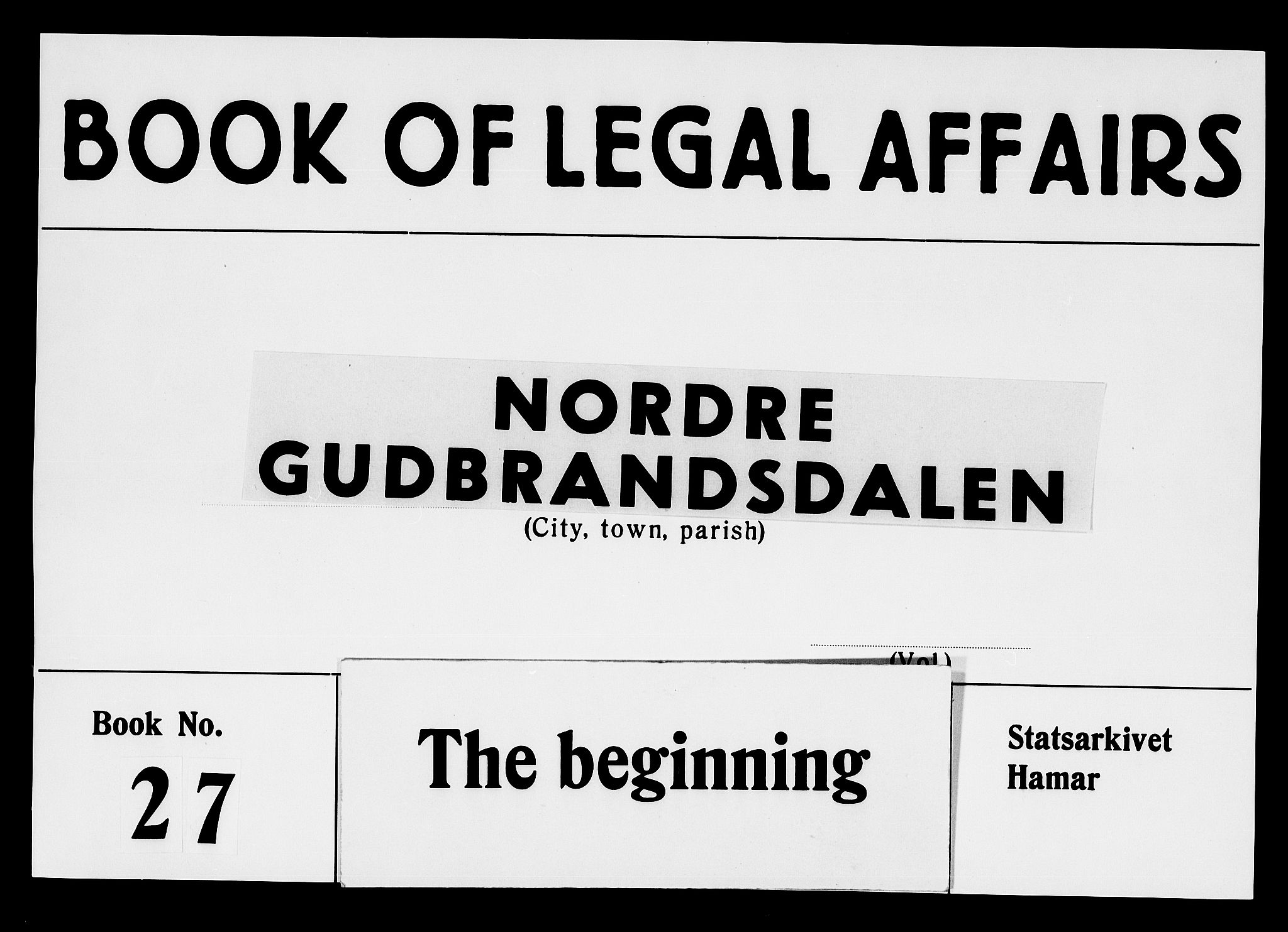 Sorenskriverier i Gudbrandsdalen, SAH/TING-036/G/Gb/Gba/L0026: Tingbok - Nord-Gudbrandsdal, 1697