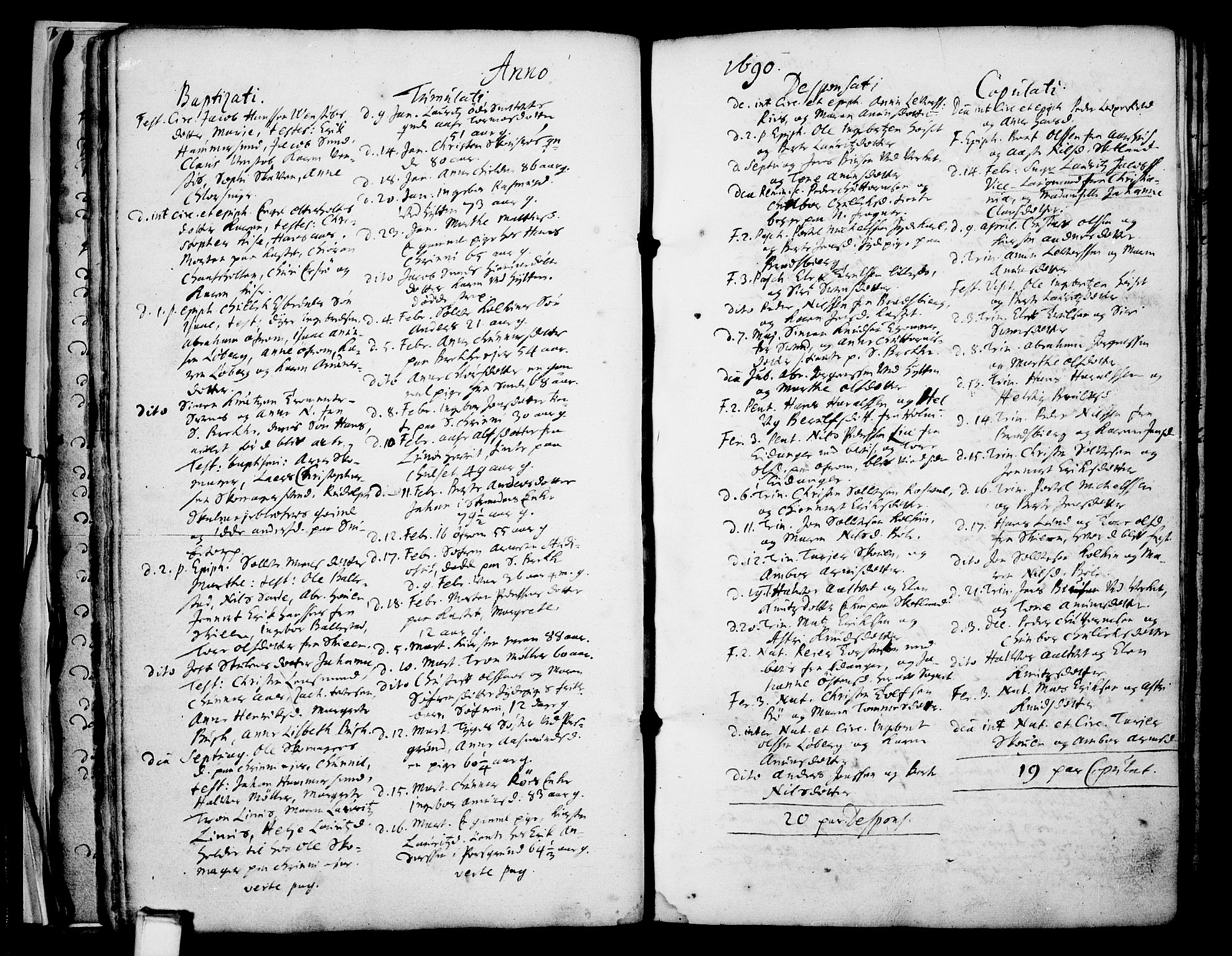 Gjerpen kirkebøker, AV/SAKO-A-265/F/Fa/L0001: Parish register (official) no. I 1, 1681-1746