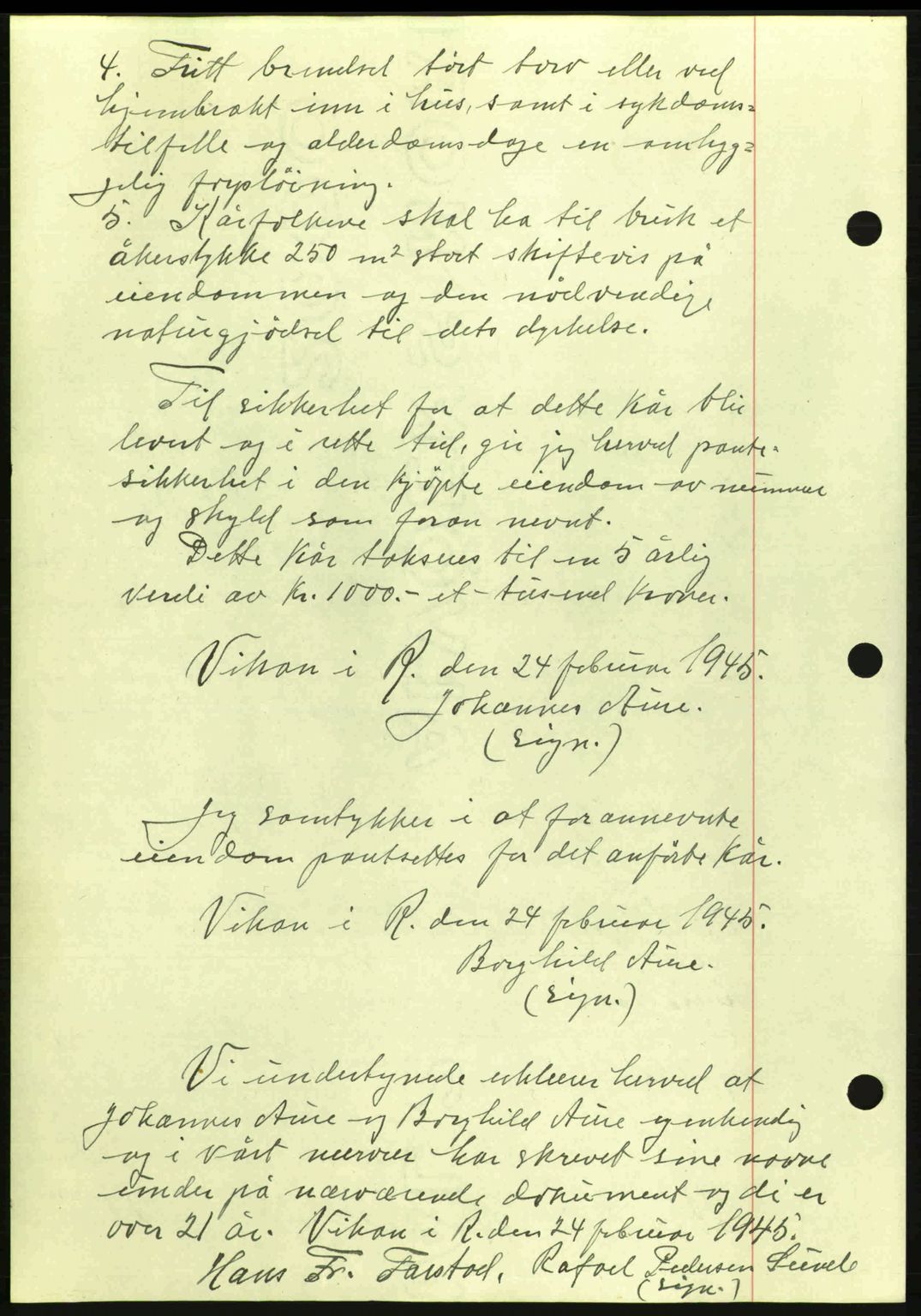 Romsdal sorenskriveri, AV/SAT-A-4149/1/2/2C: Mortgage book no. A17, 1944-1945, Diary no: : 253/1945