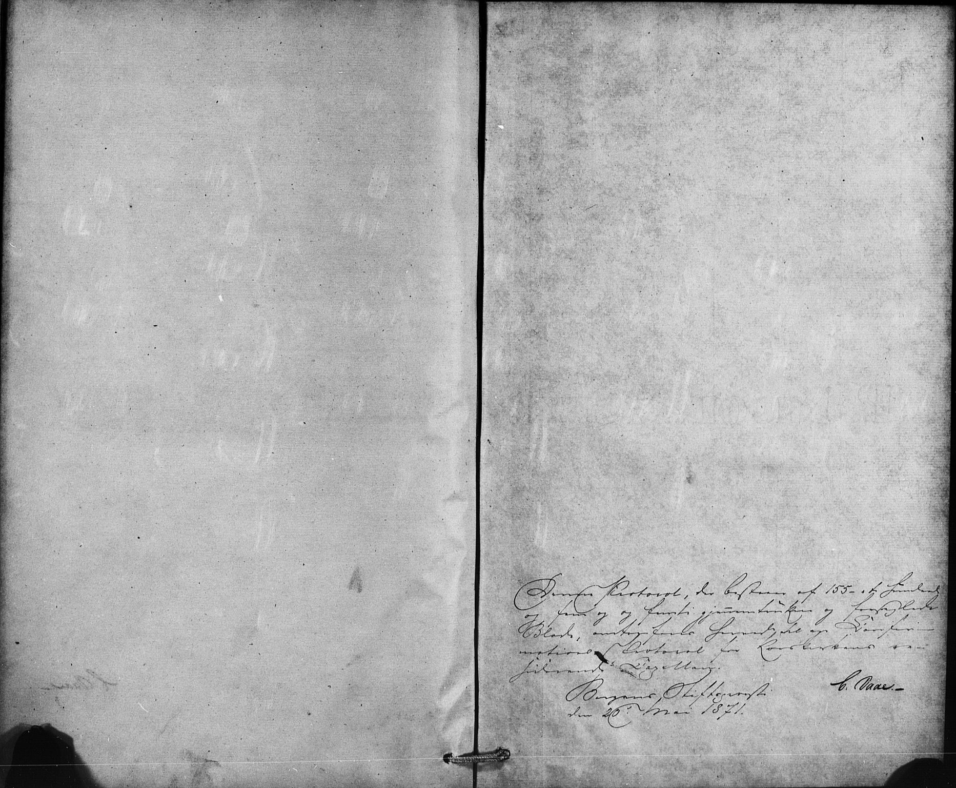 Korskirken sokneprestembete, SAB/A-76101/H/Haa/L0070: Curate's parish register no. A 5, 1869-1885