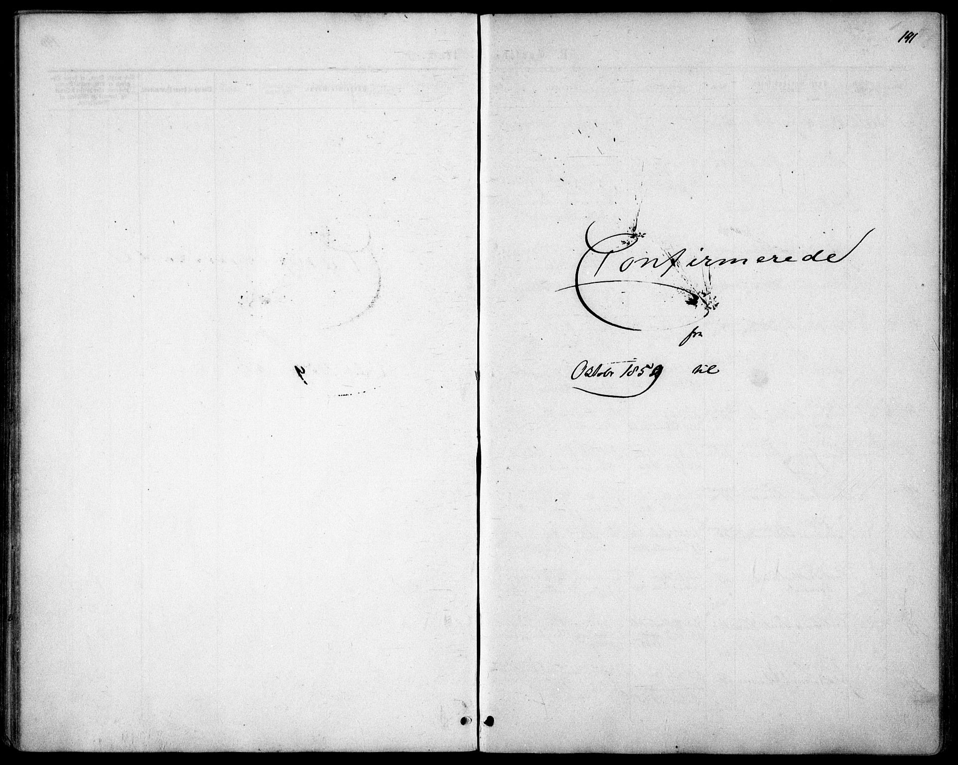 Garnisonsmenigheten Kirkebøker, AV/SAO-A-10846/F/Fa/L0010: Parish register (official) no. 10, 1859-1869, p. 141