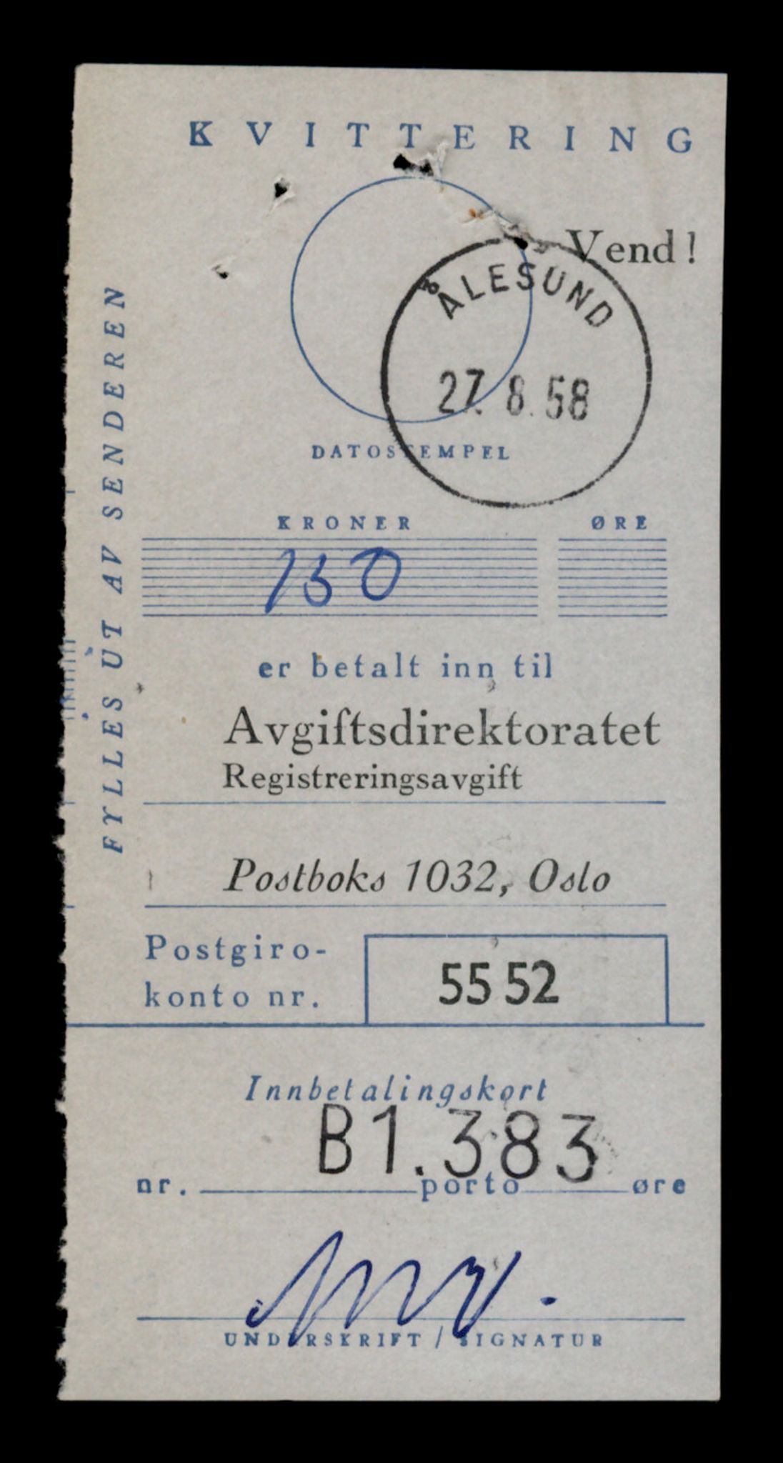 Møre og Romsdal vegkontor - Ålesund trafikkstasjon, AV/SAT-A-4099/F/Fe/L0040: Registreringskort for kjøretøy T 13531 - T 13709, 1927-1998, p. 1456