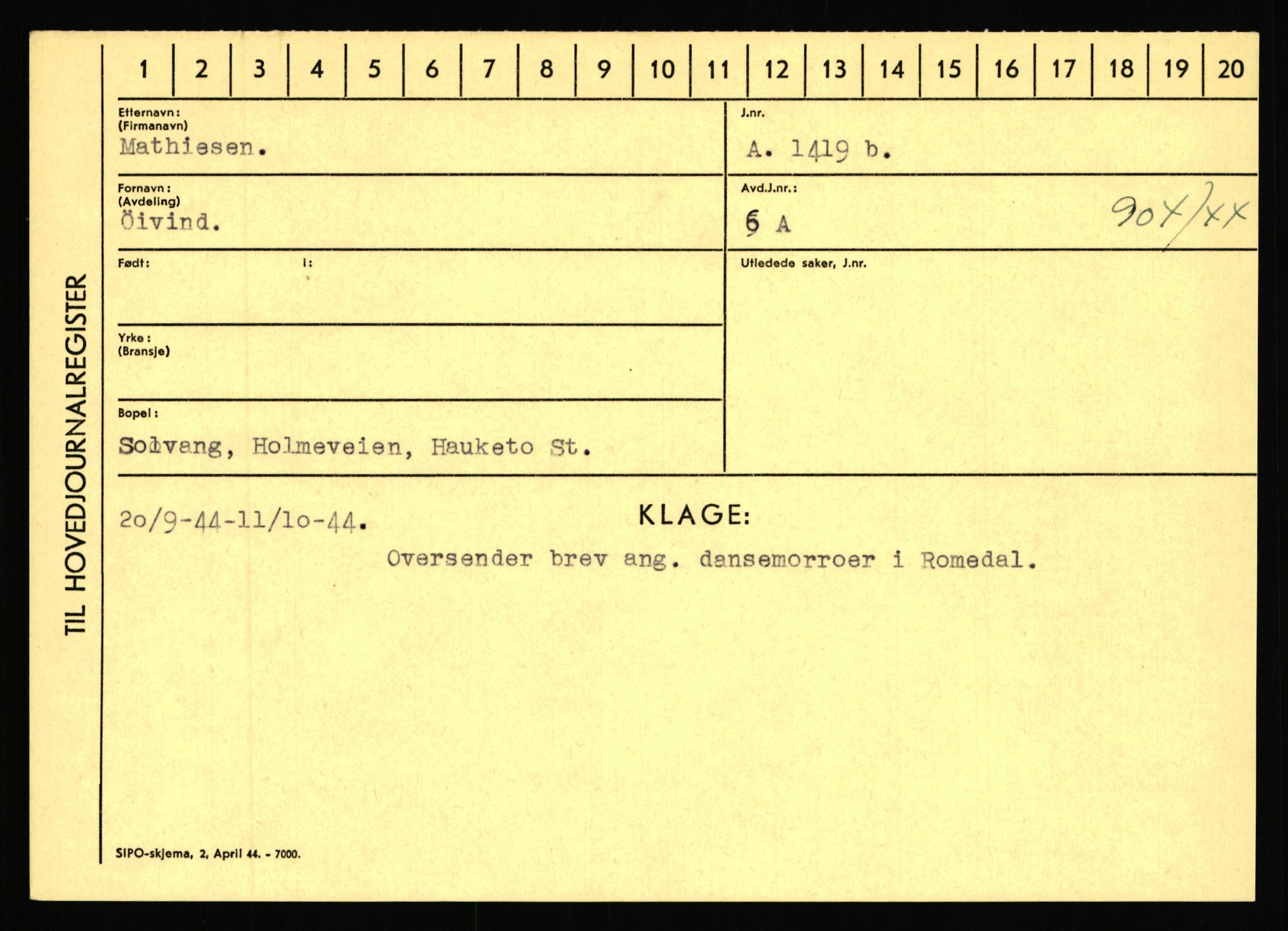 Statspolitiet - Hovedkontoret / Osloavdelingen, AV/RA-S-1329/C/Ca/L0010: Lind - Moksnes, 1943-1945, p. 3383