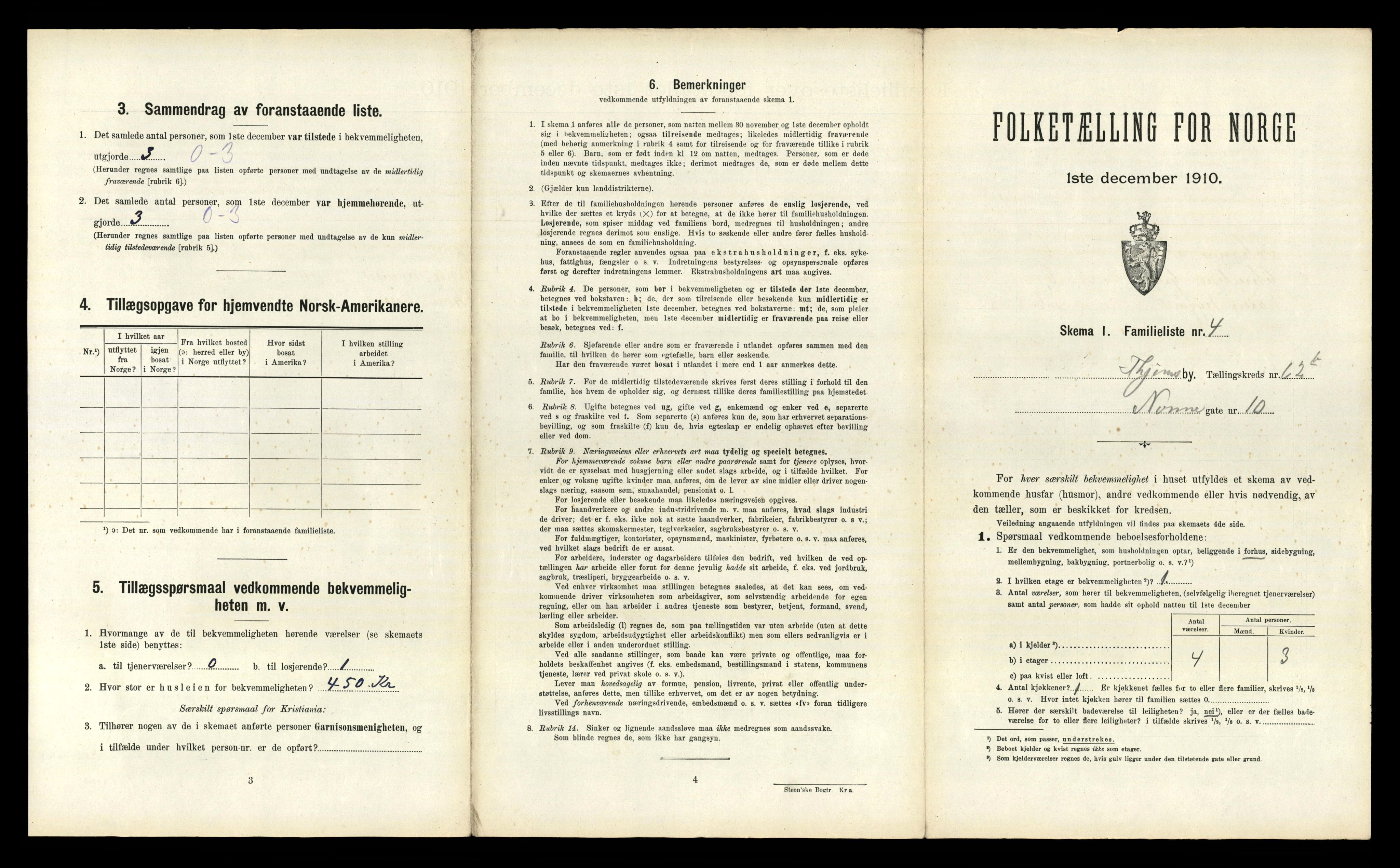 RA, 1910 census for Trondheim, 1910, p. 16841