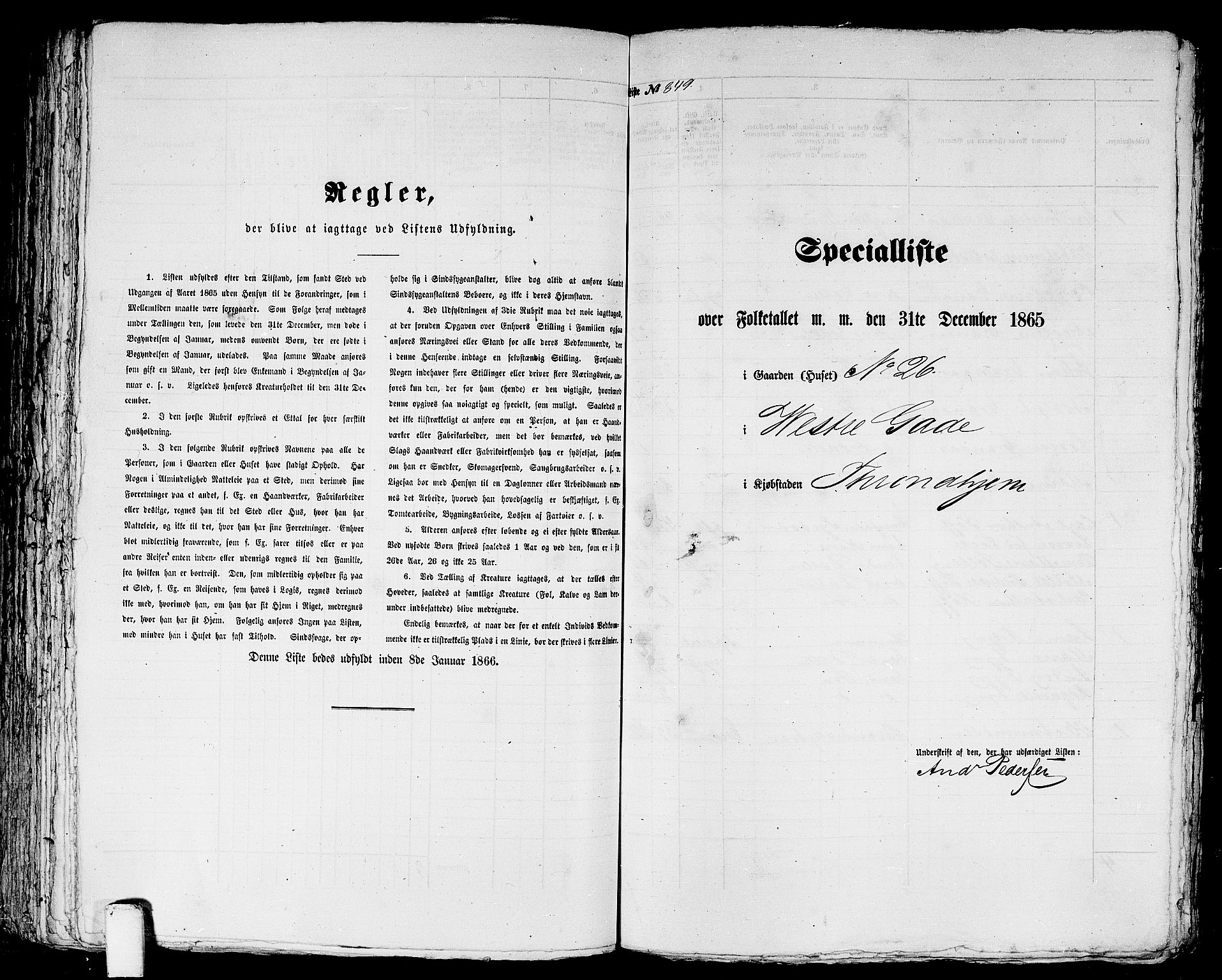 RA, 1865 census for Trondheim, 1865, p. 1770