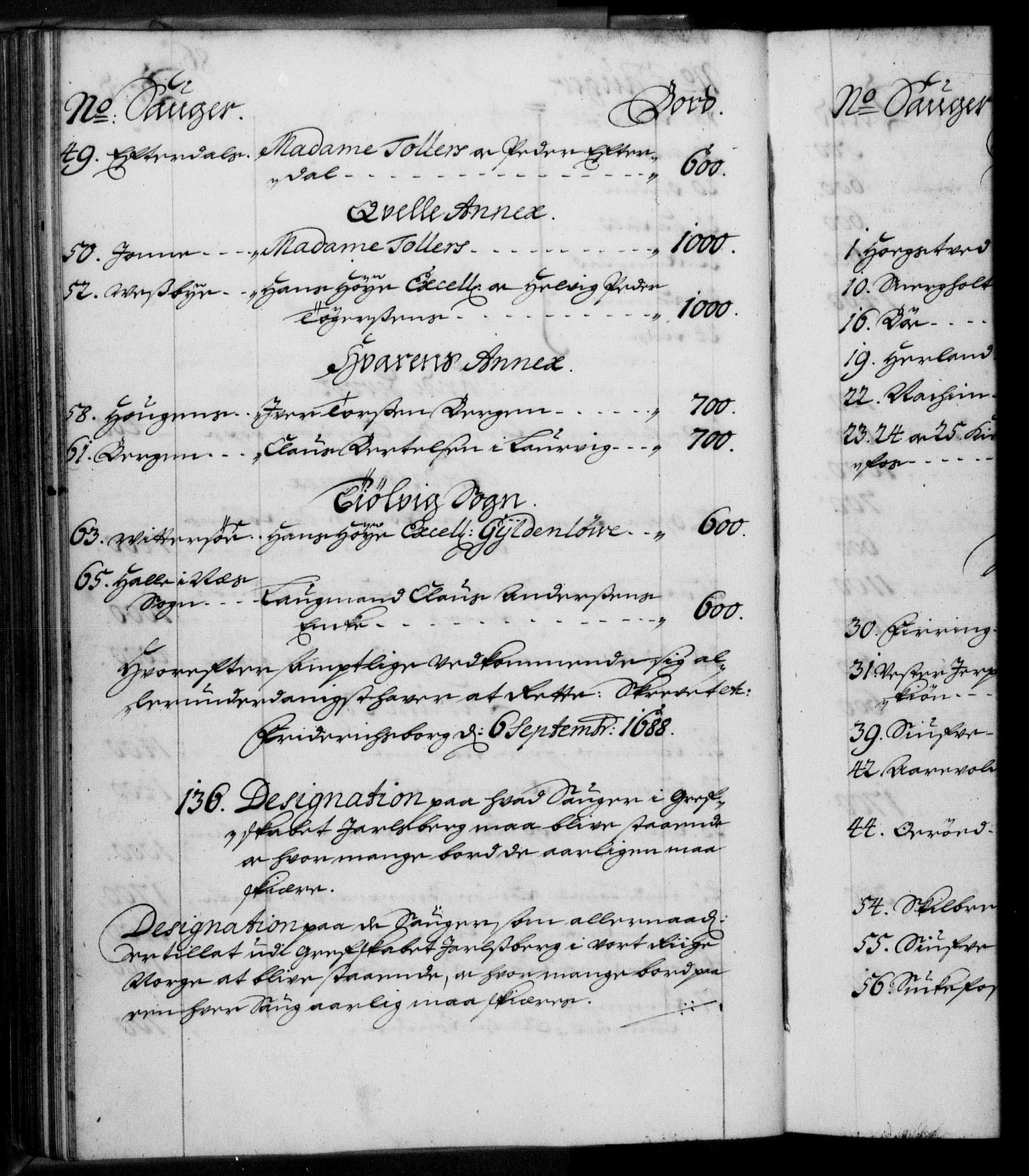 Danske Kanselli 1572-1799, AV/RA-EA-3023/F/Fc/Fca/Fcaa/L0015: Norske registre (mikrofilm), 1688-1691, p. 86b