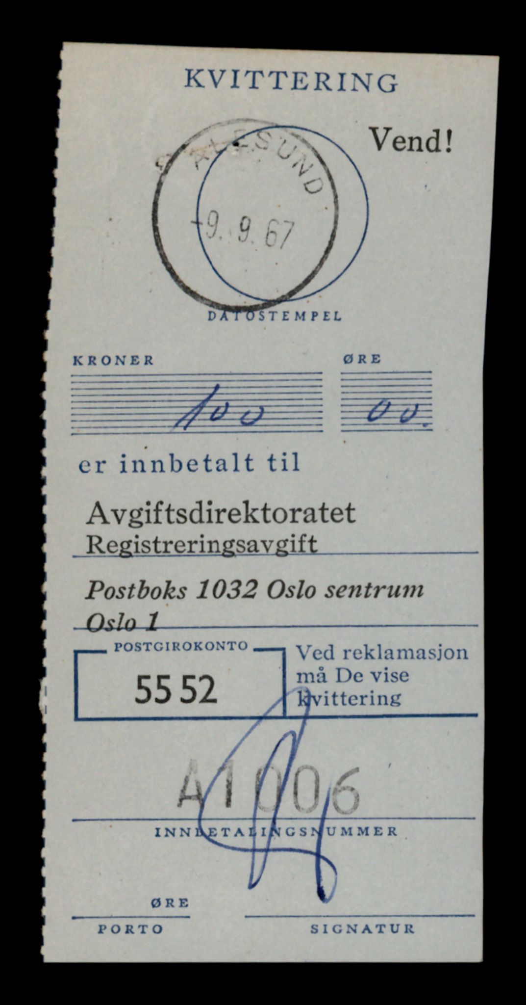 Møre og Romsdal vegkontor - Ålesund trafikkstasjon, SAT/A-4099/F/Fe/L0026: Registreringskort for kjøretøy T 11046 - T 11160, 1927-1998, p. 441