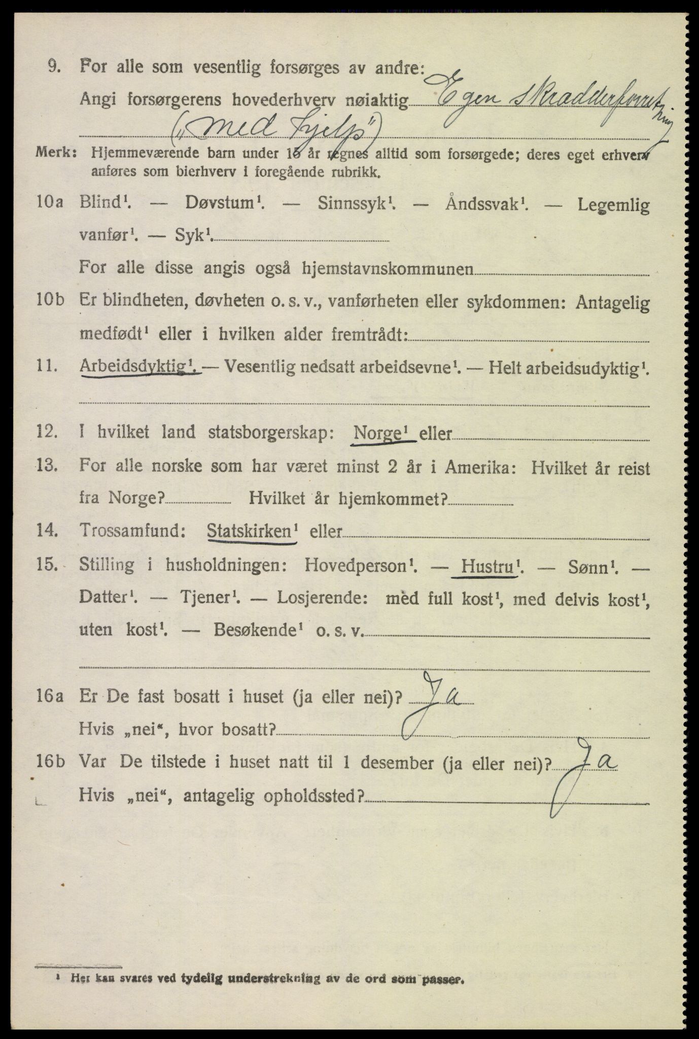 SAH, 1920 census for Sør-Odal, 1920, p. 12200