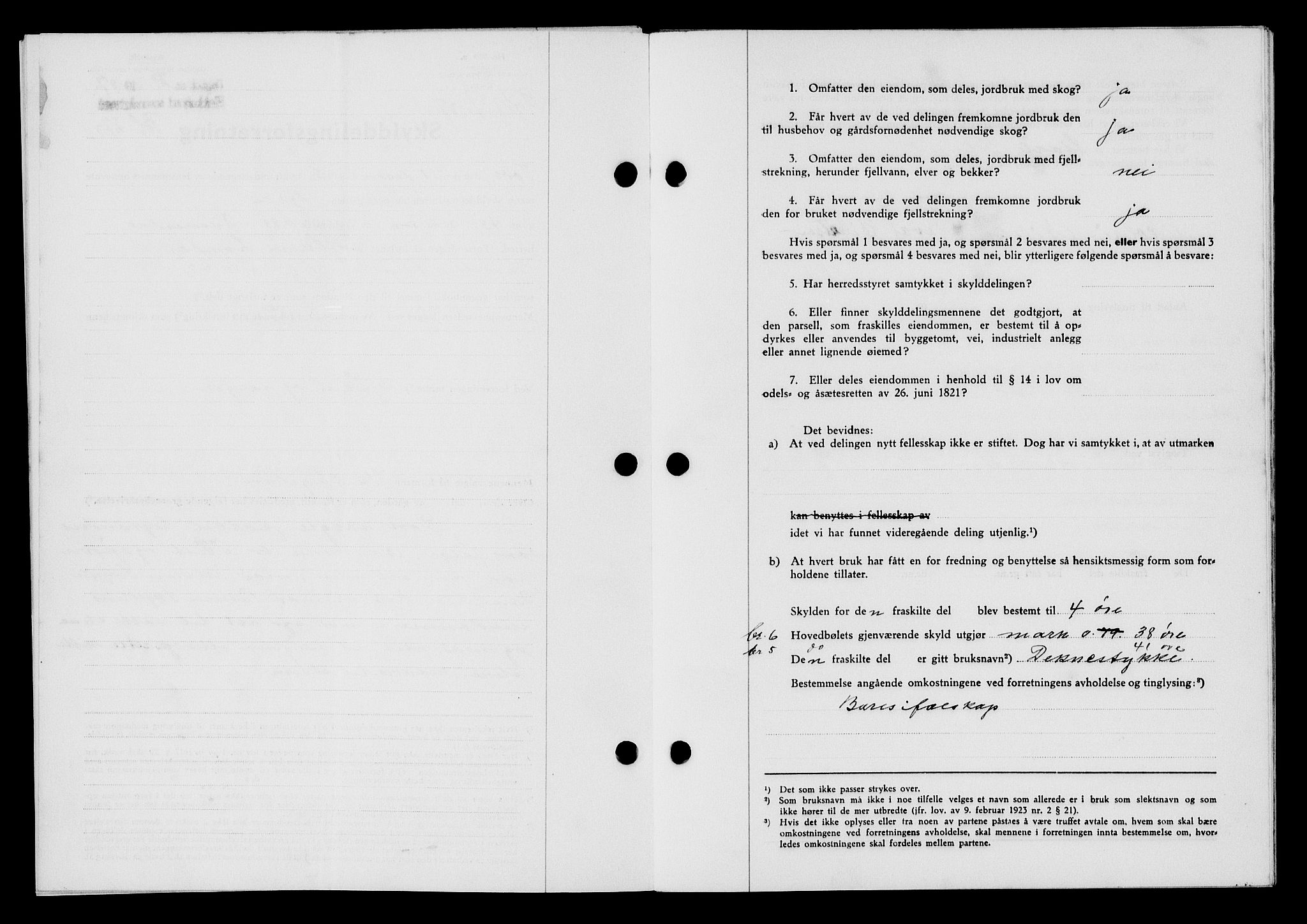 Flekkefjord sorenskriveri, SAK/1221-0001/G/Gb/Gba/L0053: Mortgage book no. A-1, 1936-1937, Diary no: : 29/1937