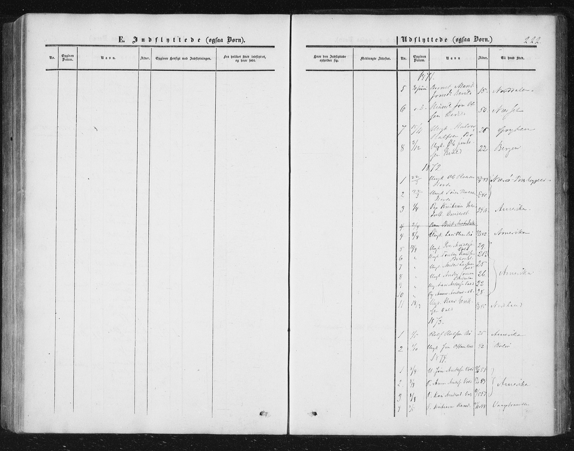 Ministerialprotokoller, klokkerbøker og fødselsregistre - Møre og Romsdal, AV/SAT-A-1454/543/L0562: Parish register (official) no. 543A02, 1854-1884, p. 222