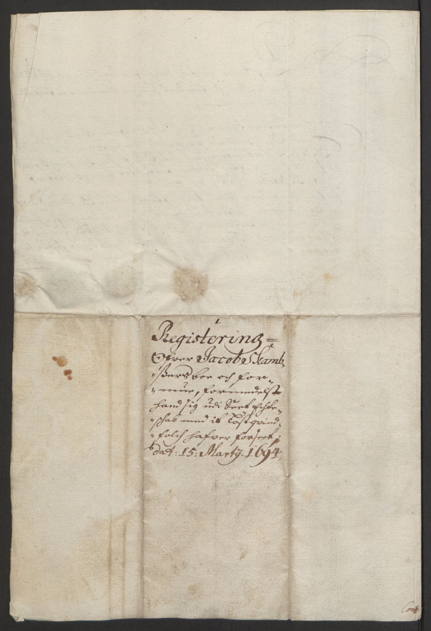 Rentekammeret inntil 1814, Reviderte regnskaper, Fogderegnskap, AV/RA-EA-4092/R17/L1168: Fogderegnskap Gudbrandsdal, 1694, p. 278