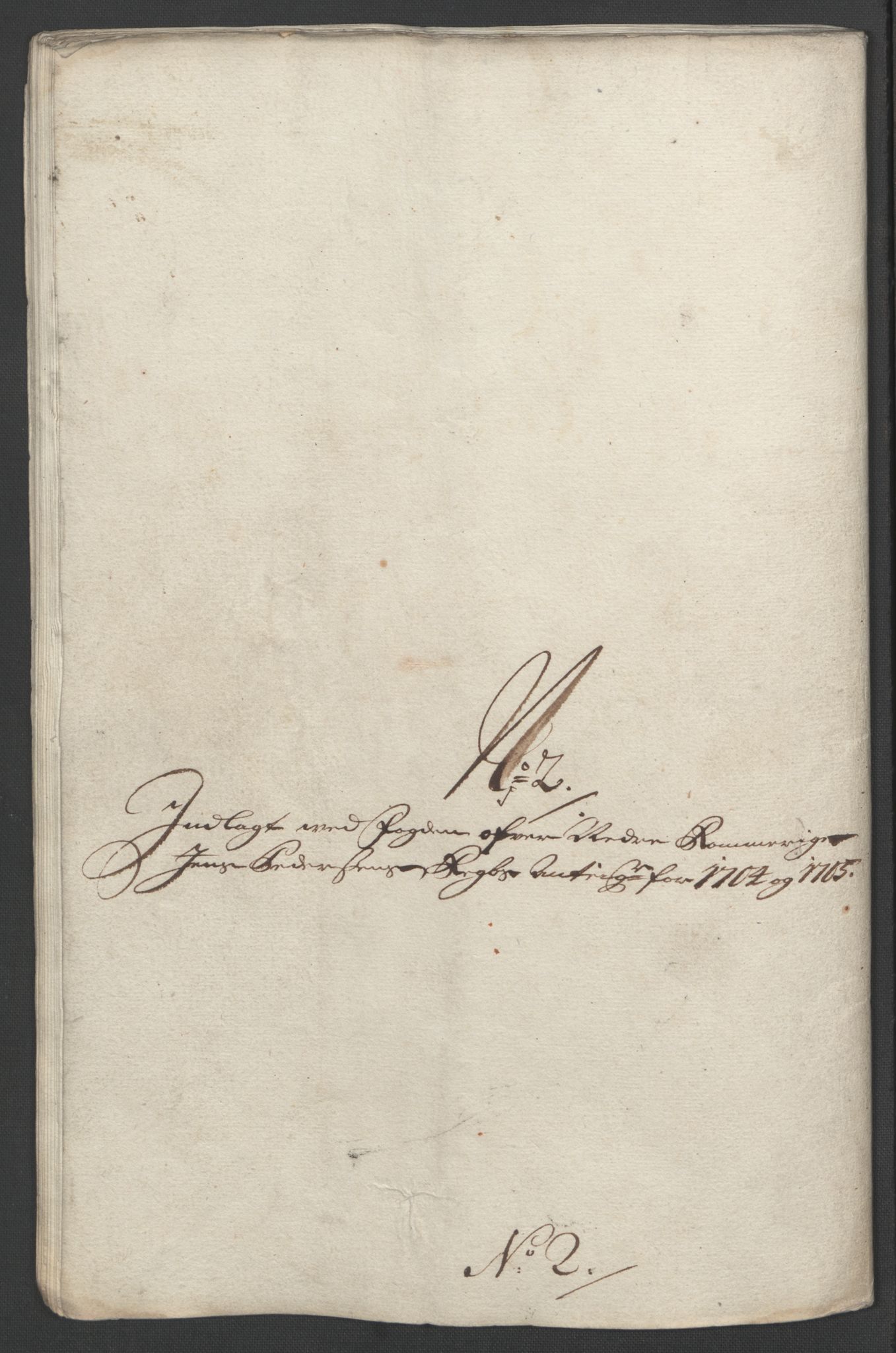 Rentekammeret inntil 1814, Reviderte regnskaper, Fogderegnskap, AV/RA-EA-4092/R11/L0589: Fogderegnskap Nedre Romerike, 1705, p. 276