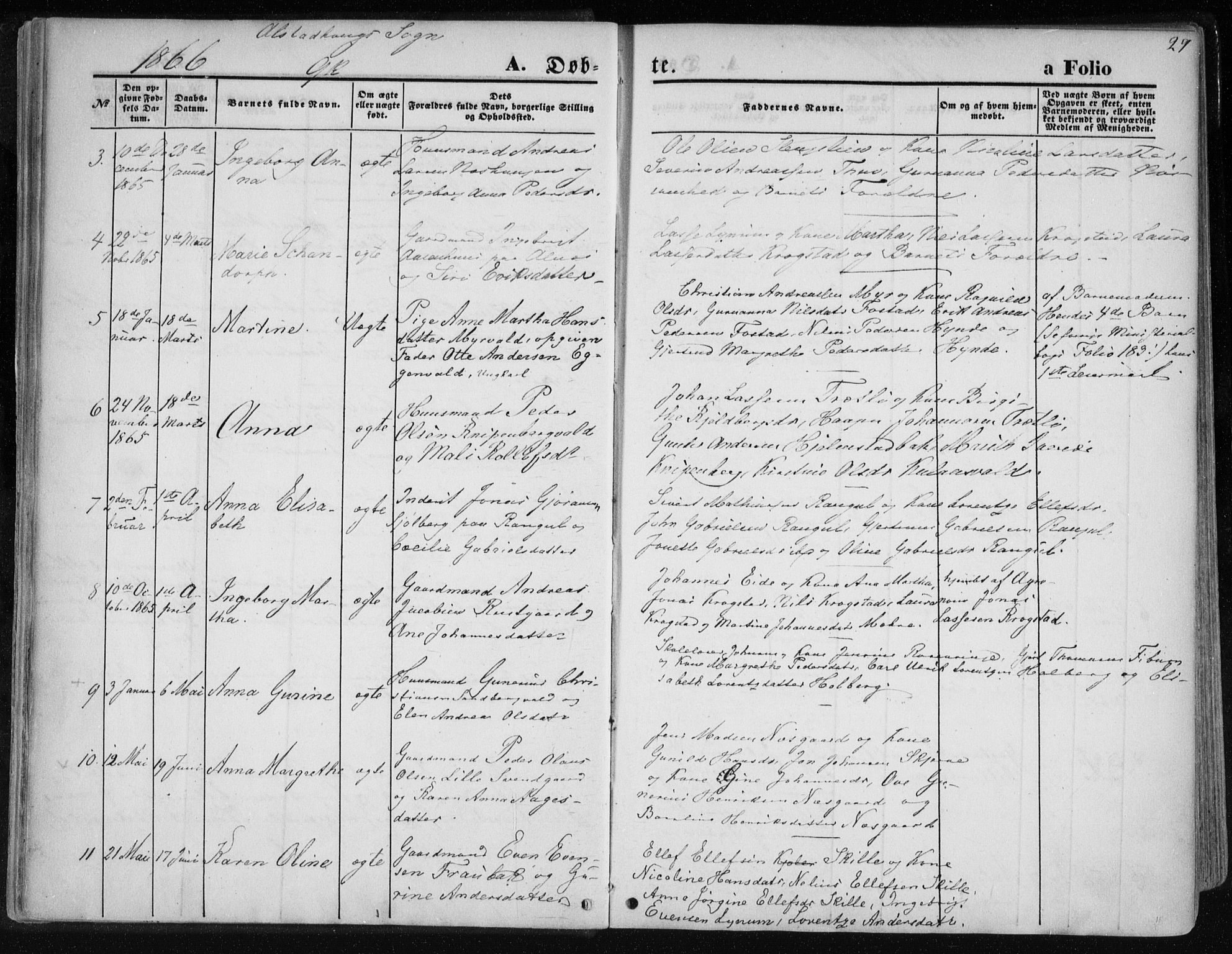 Ministerialprotokoller, klokkerbøker og fødselsregistre - Nord-Trøndelag, SAT/A-1458/717/L0157: Parish register (official) no. 717A08 /1, 1863-1877, p. 29