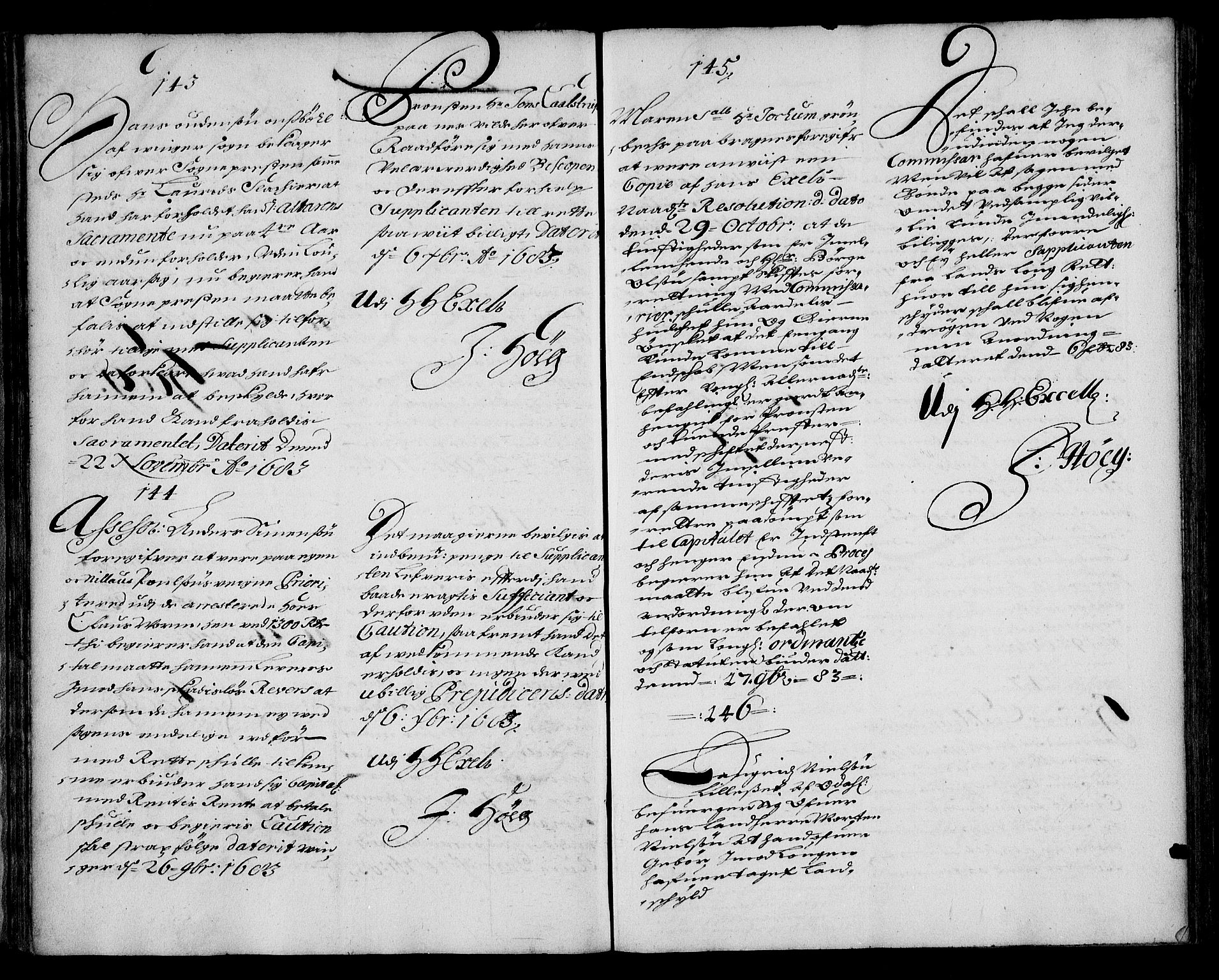 Stattholderembetet 1572-1771, AV/RA-EA-2870/Ae/L0001: Supplikasjons- og resolusjonsprotokoll, 1683-1684