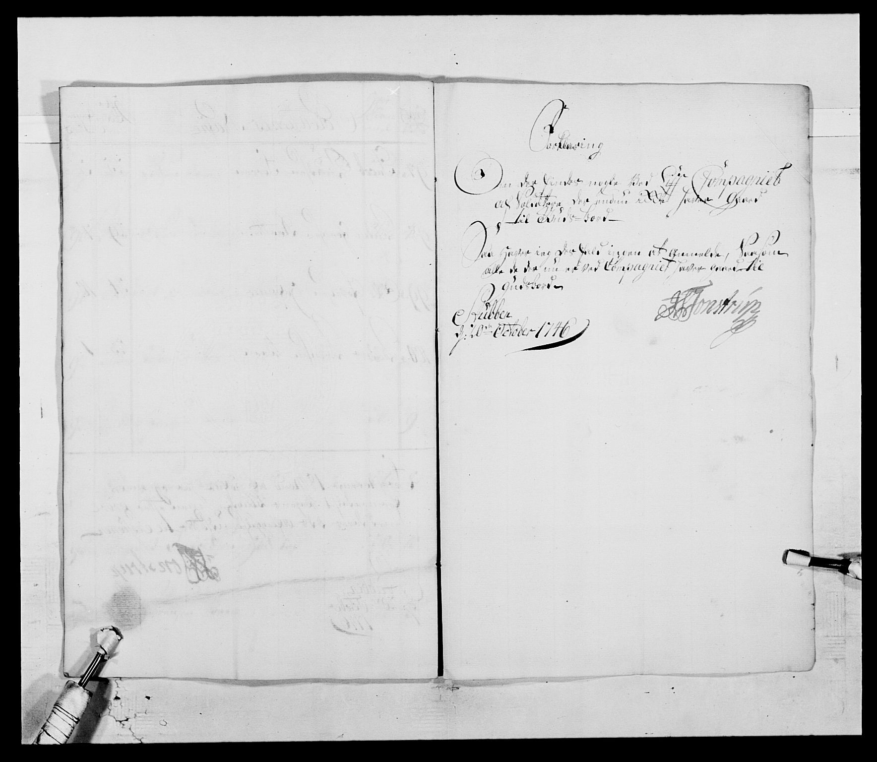 Kommanderende general (KG I) med Det norske krigsdirektorium, AV/RA-EA-5419/E/Ea/L0514: 3. Trondheimske regiment, 1737-1749, p. 74