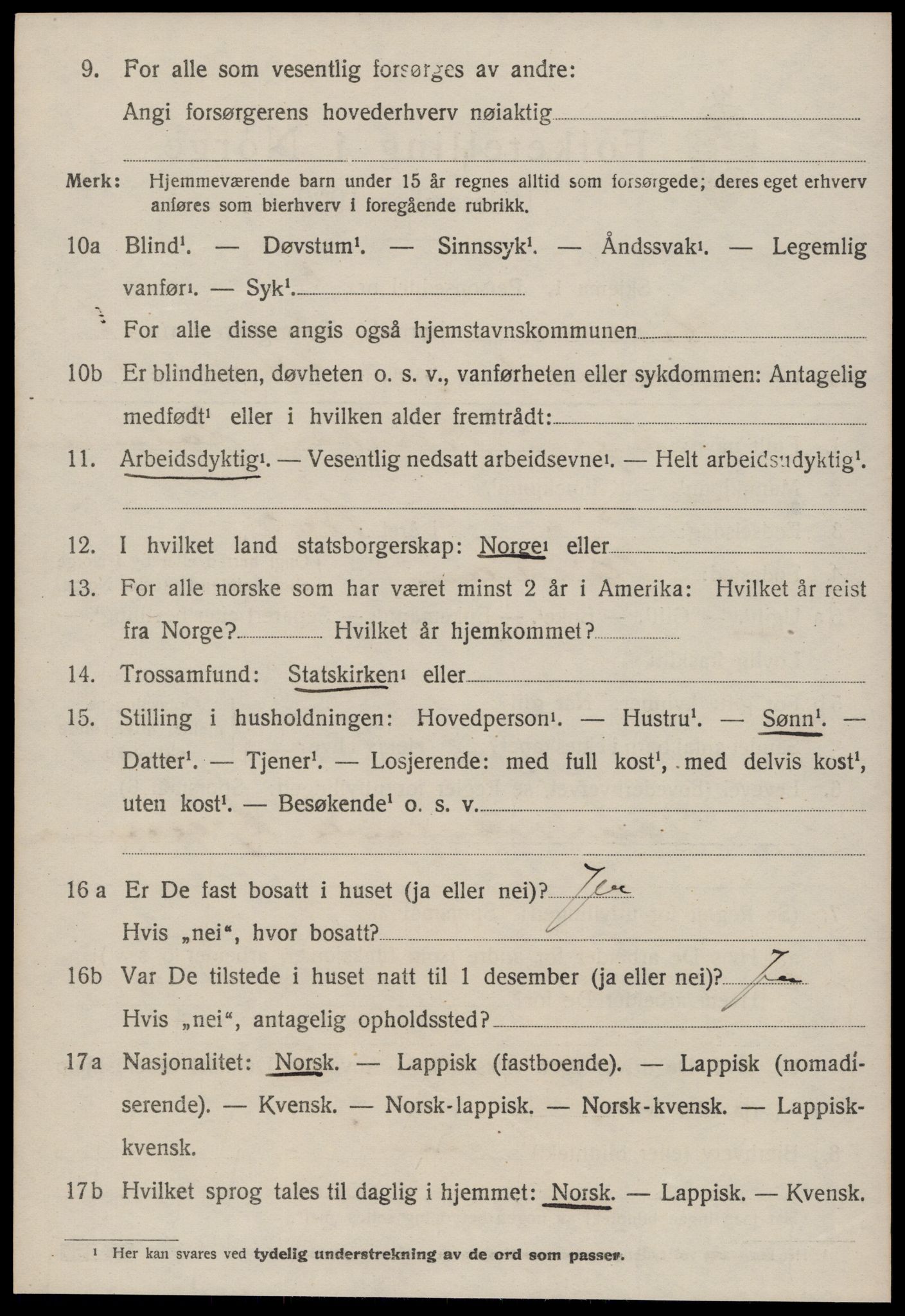 SAT, 1920 census for Rissa, 1920, p. 4324