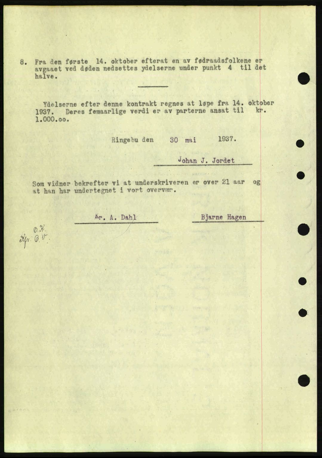 Sør-Gudbrandsdal tingrett, SAH/TING-004/H/Hb/Hbe/L0001: Mortgage book no. B1, 1936-1939, Diary no: : 866/1938