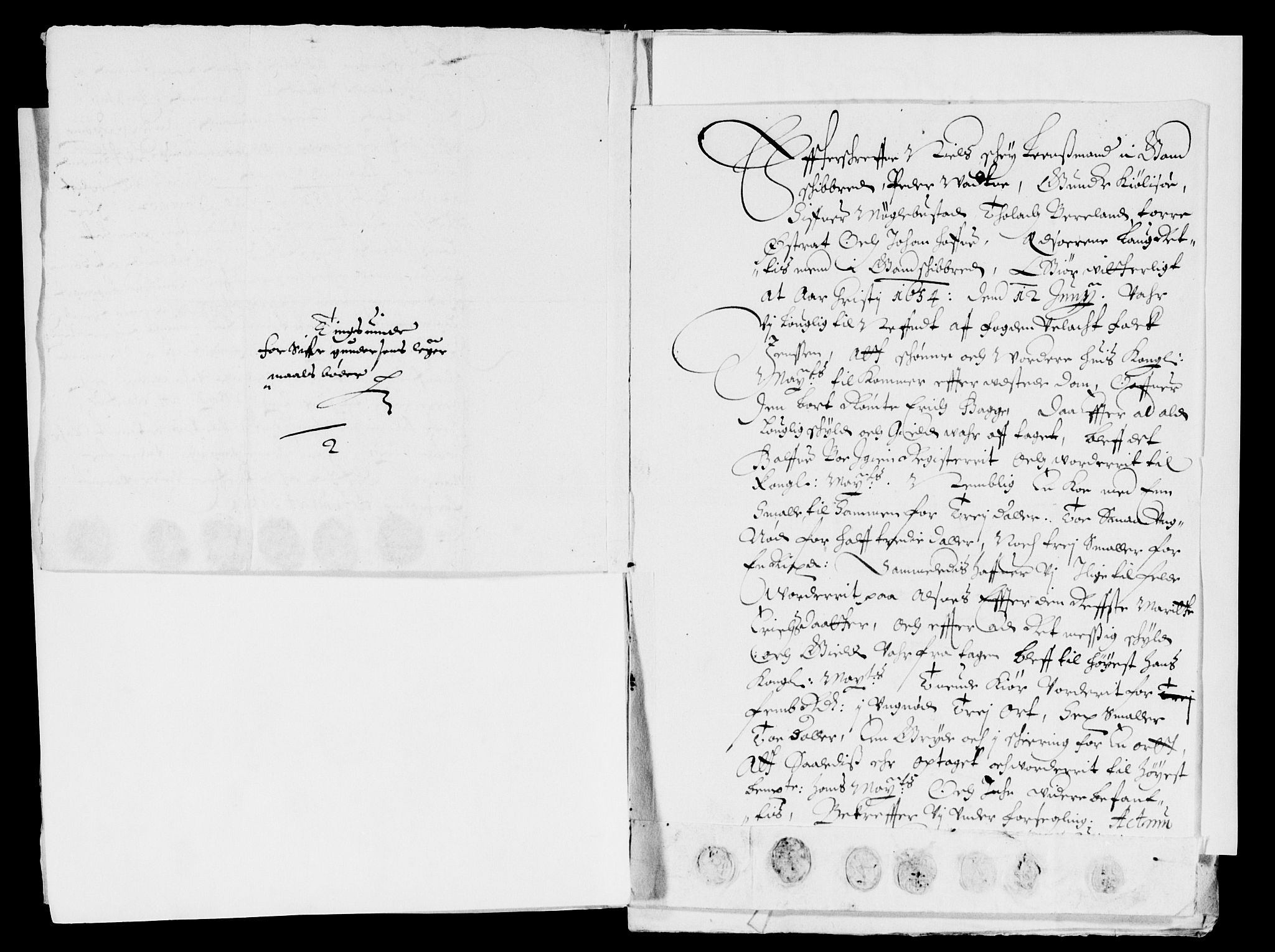 Rentekammeret inntil 1814, Reviderte regnskaper, Lensregnskaper, AV/RA-EA-5023/R/Rb/Rbs/L0035: Stavanger len, 1648-1655