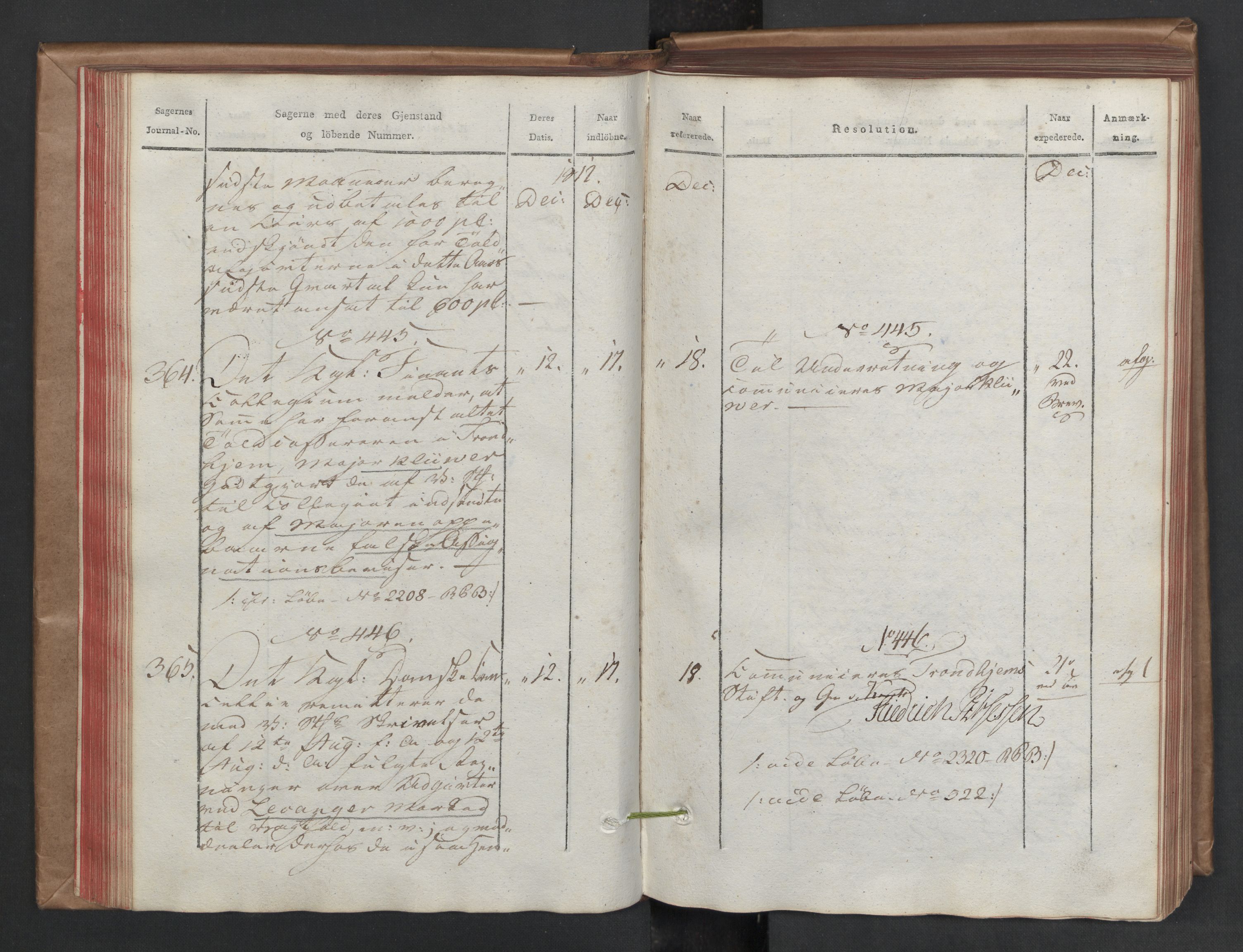 Stattholderembetet 1810-1814, 2. kontor (Kontor B), AV/RA-EA-5432/Aa/L0002: Kollegial referatprotokoll,  j.nr. 284-511,  l.nr. 328-639, 1812-1813, p. 84