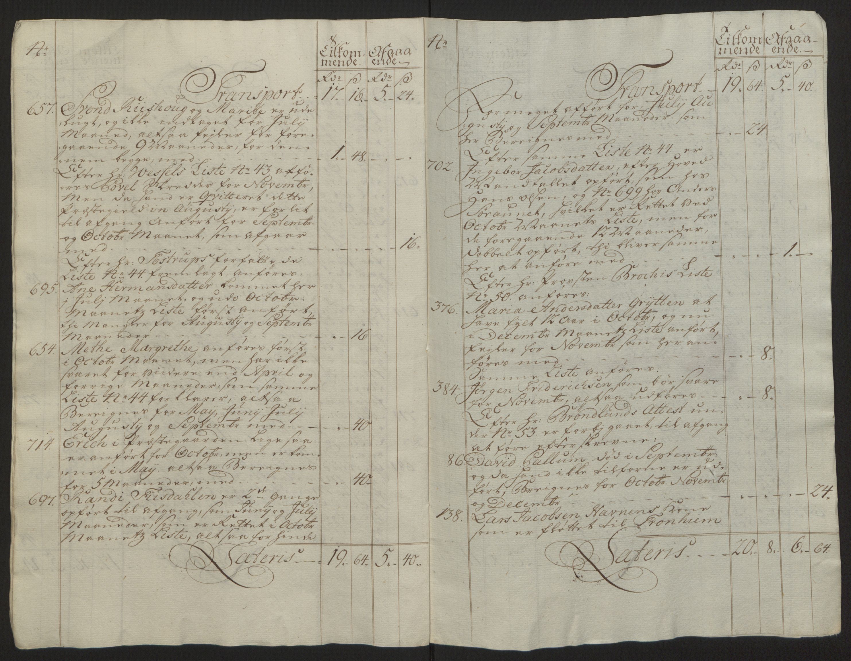 Rentekammeret inntil 1814, Reviderte regnskaper, Fogderegnskap, RA/EA-4092/R57/L3930: Ekstraskatten Fosen, 1762-1763, p. 445