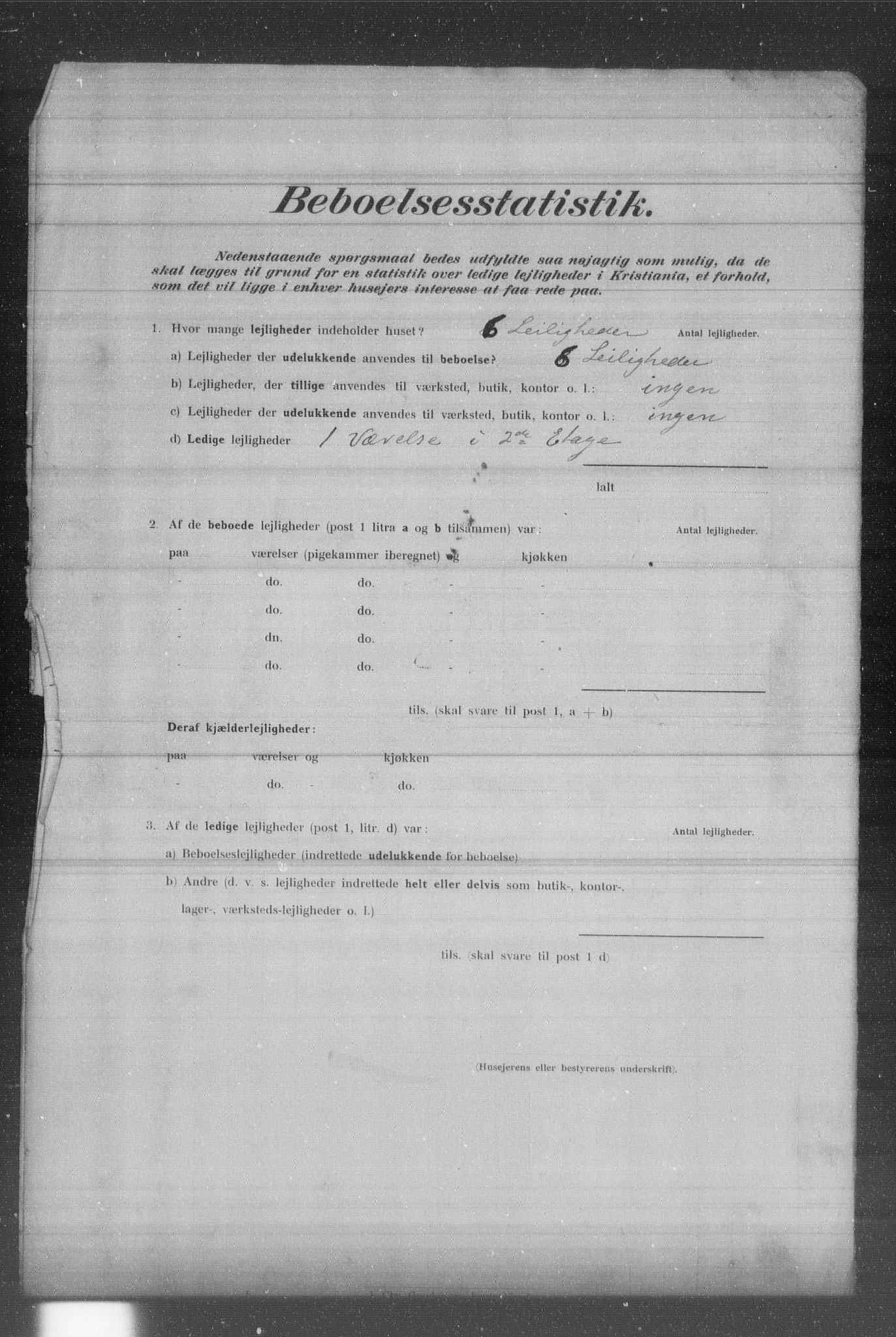 OBA, Municipal Census 1902 for Kristiania, 1902, p. 138