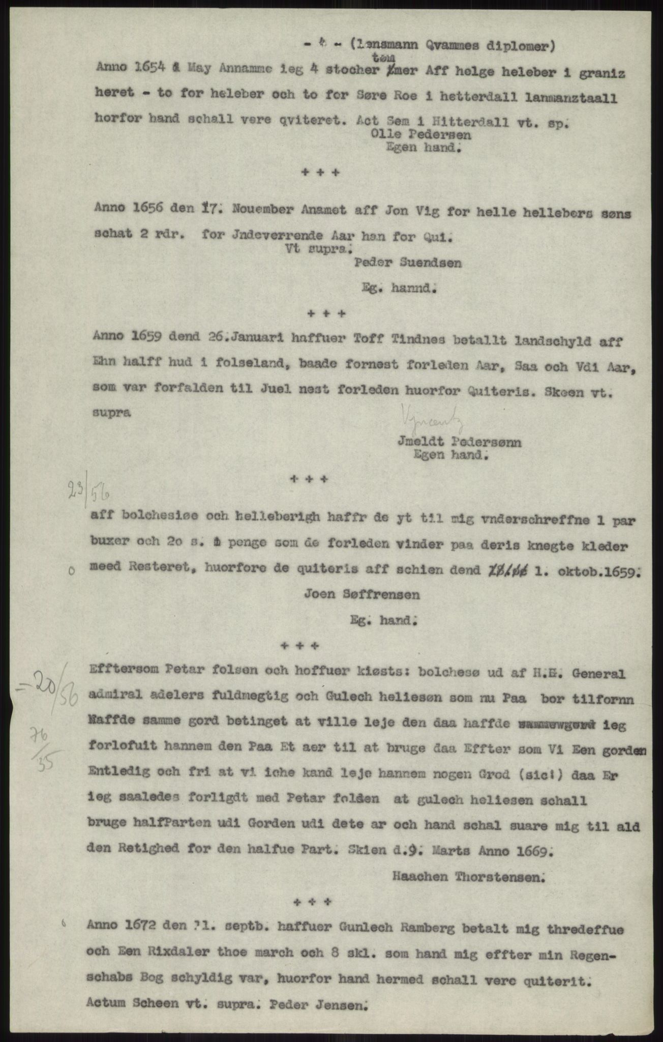 Samlinger til kildeutgivelse, Diplomavskriftsamlingen, AV/RA-EA-4053/H/Ha, p. 2730