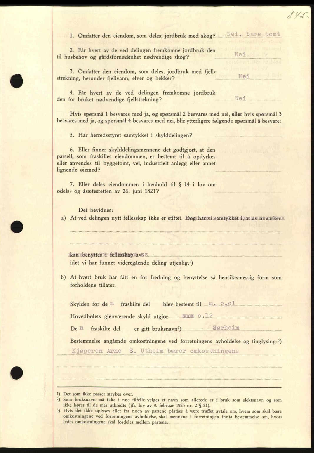 Nordmøre sorenskriveri, AV/SAT-A-4132/1/2/2Ca: Mortgage book no. A87, 1939-1940, Diary no: : 24/1940