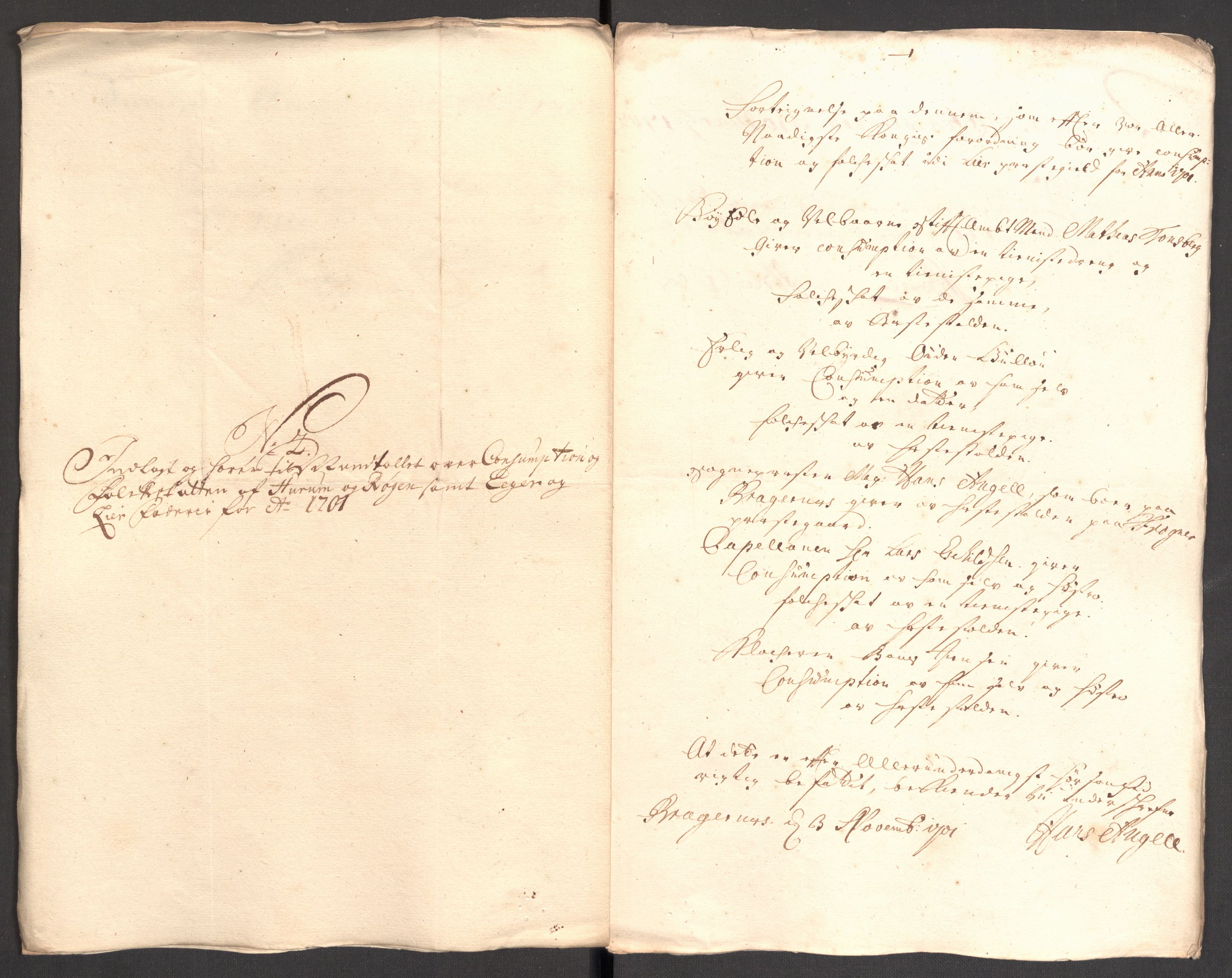 Rentekammeret inntil 1814, Reviderte regnskaper, Fogderegnskap, RA/EA-4092/R30/L1697: Fogderegnskap Hurum, Røyken, Eiker og Lier, 1700-1701, p. 392