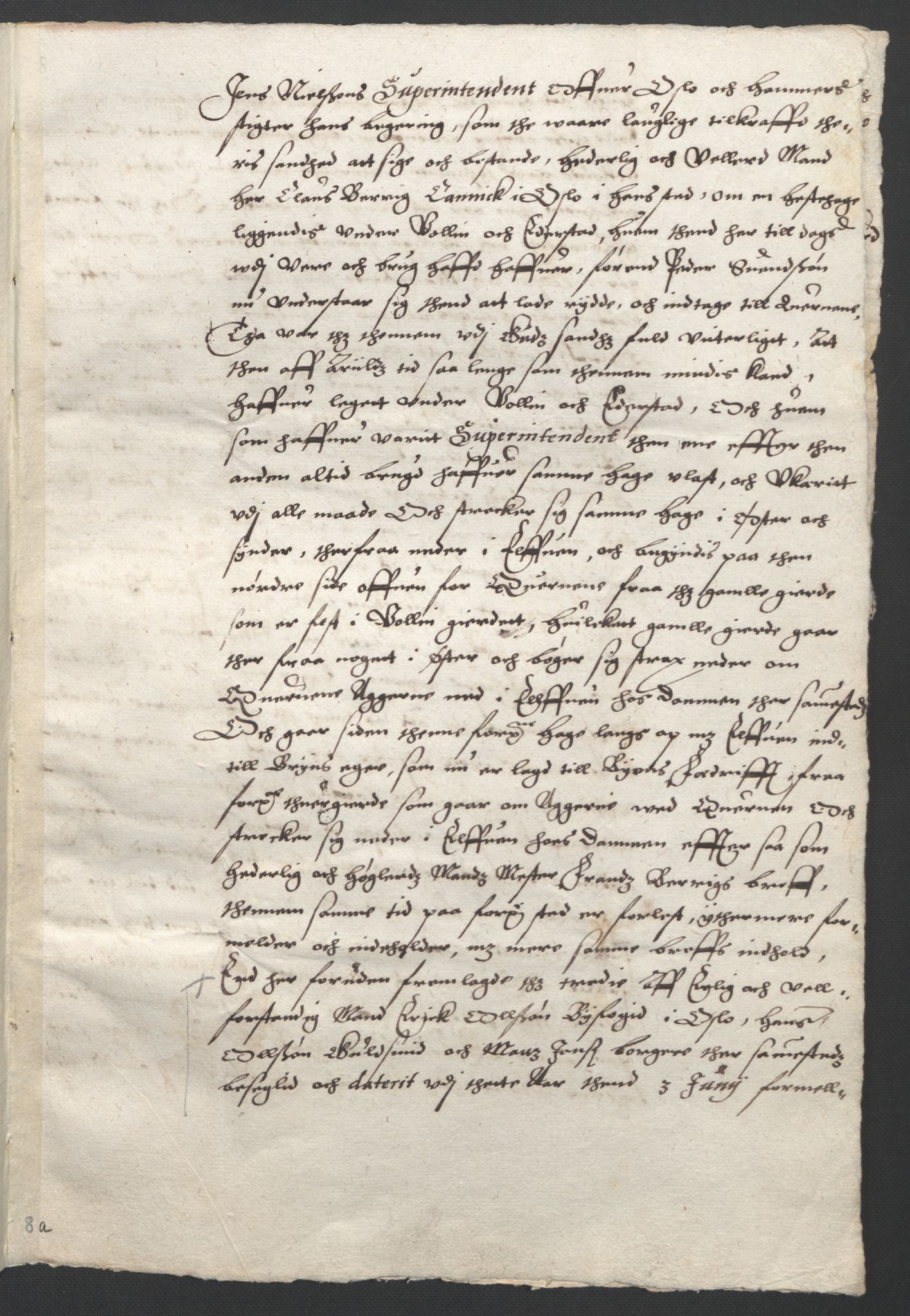 Oslo stiftsdireksjon, AV/SAO-A-11085/G/Gb/L0001: Bispestolens dokumenter, 1584-1612, p. 34