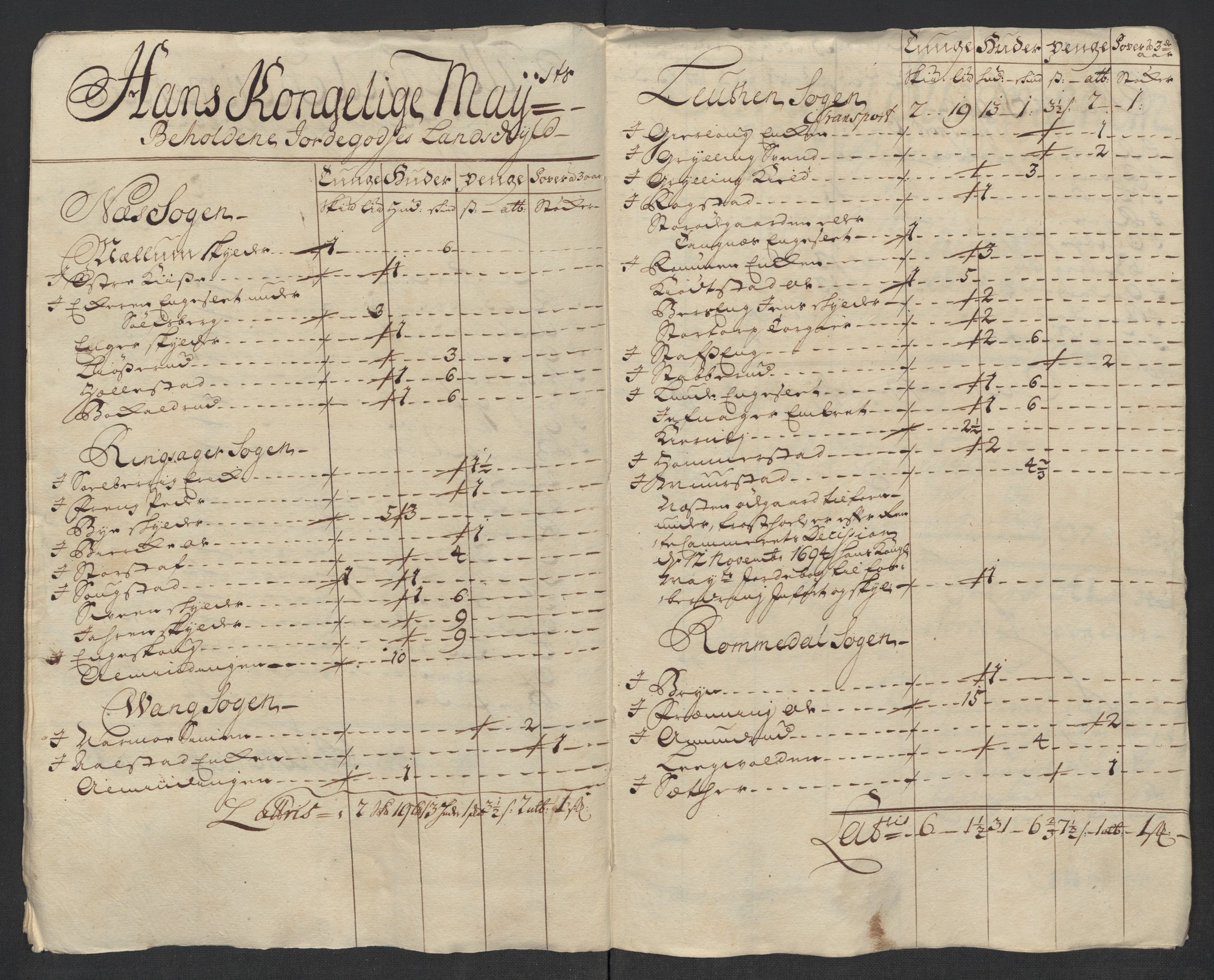 Rentekammeret inntil 1814, Reviderte regnskaper, Fogderegnskap, RA/EA-4092/R16/L1055: Fogderegnskap Hedmark, 1716, p. 192