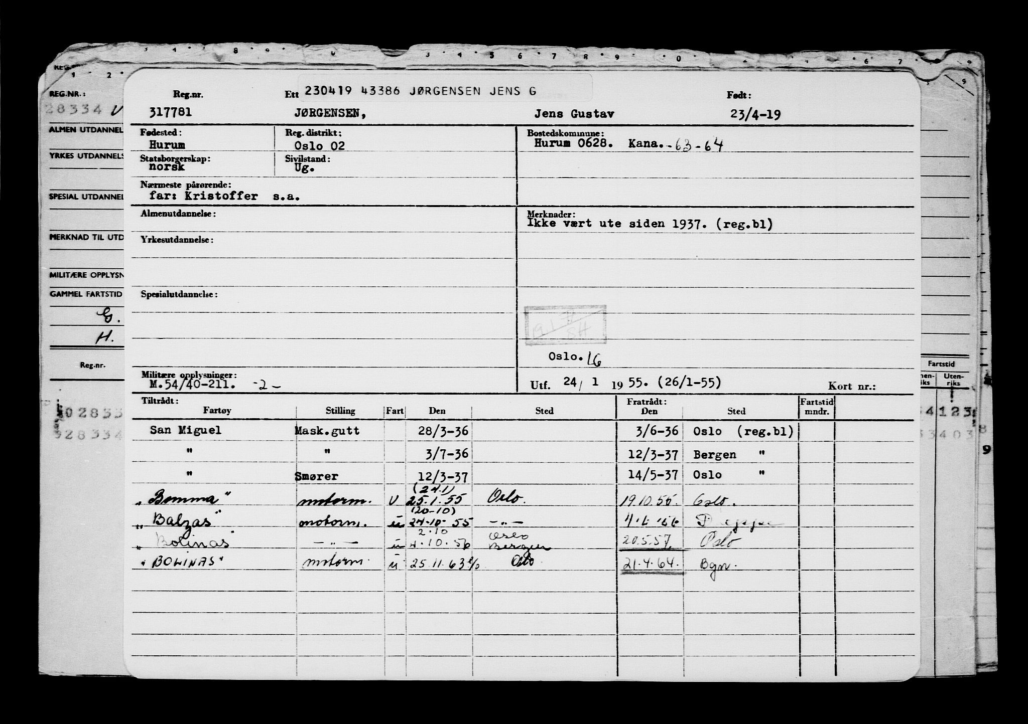 Direktoratet for sjømenn, AV/RA-S-3545/G/Gb/L0168: Hovedkort, 1919, p. 197