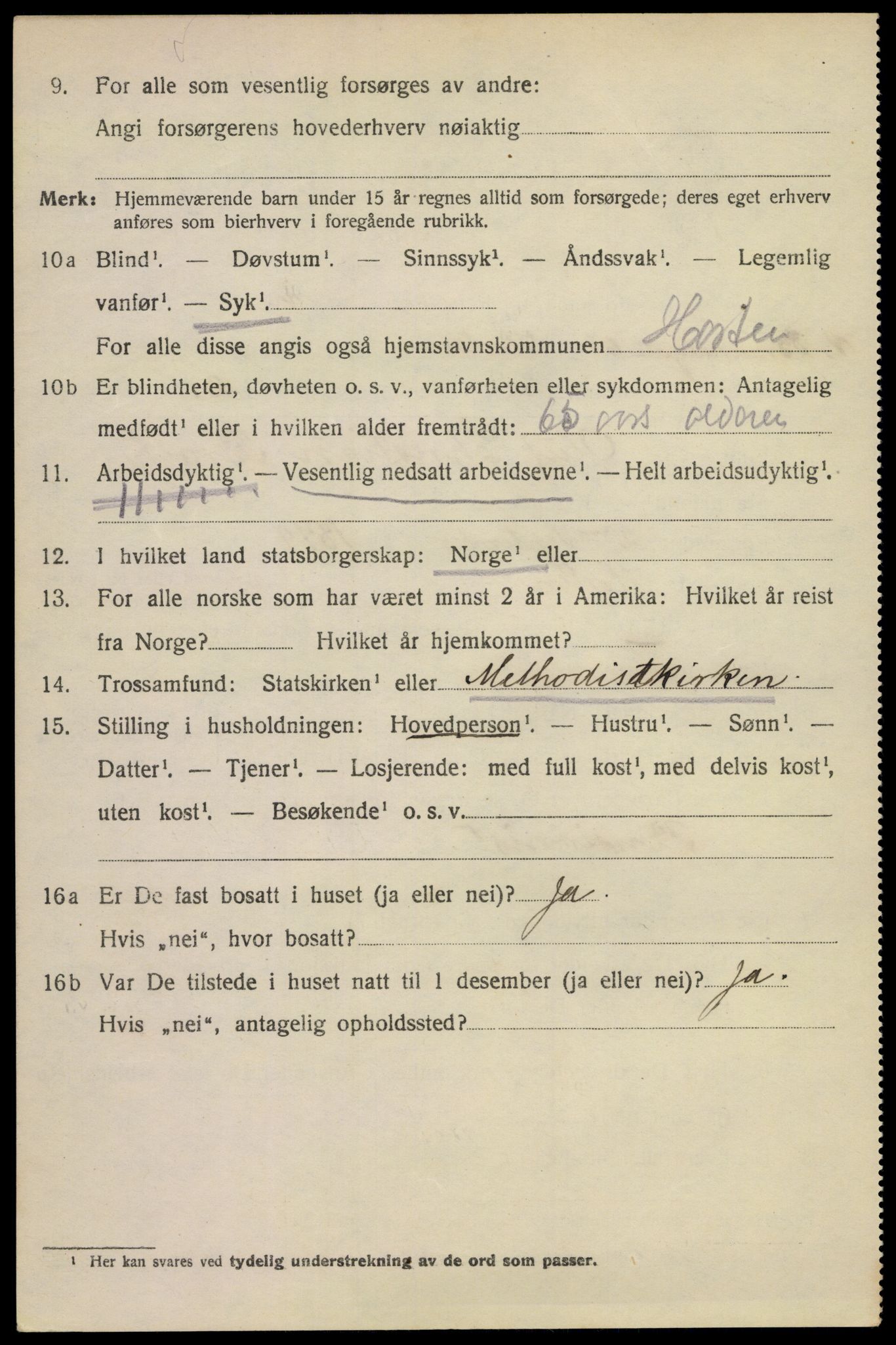 SAKO, 1920 census for Horten, 1920, p. 10372