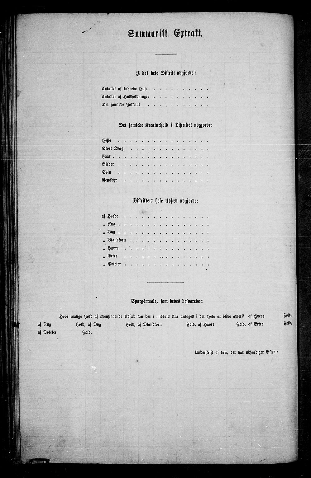 RA, 1865 census for Grue, 1865, p. 239