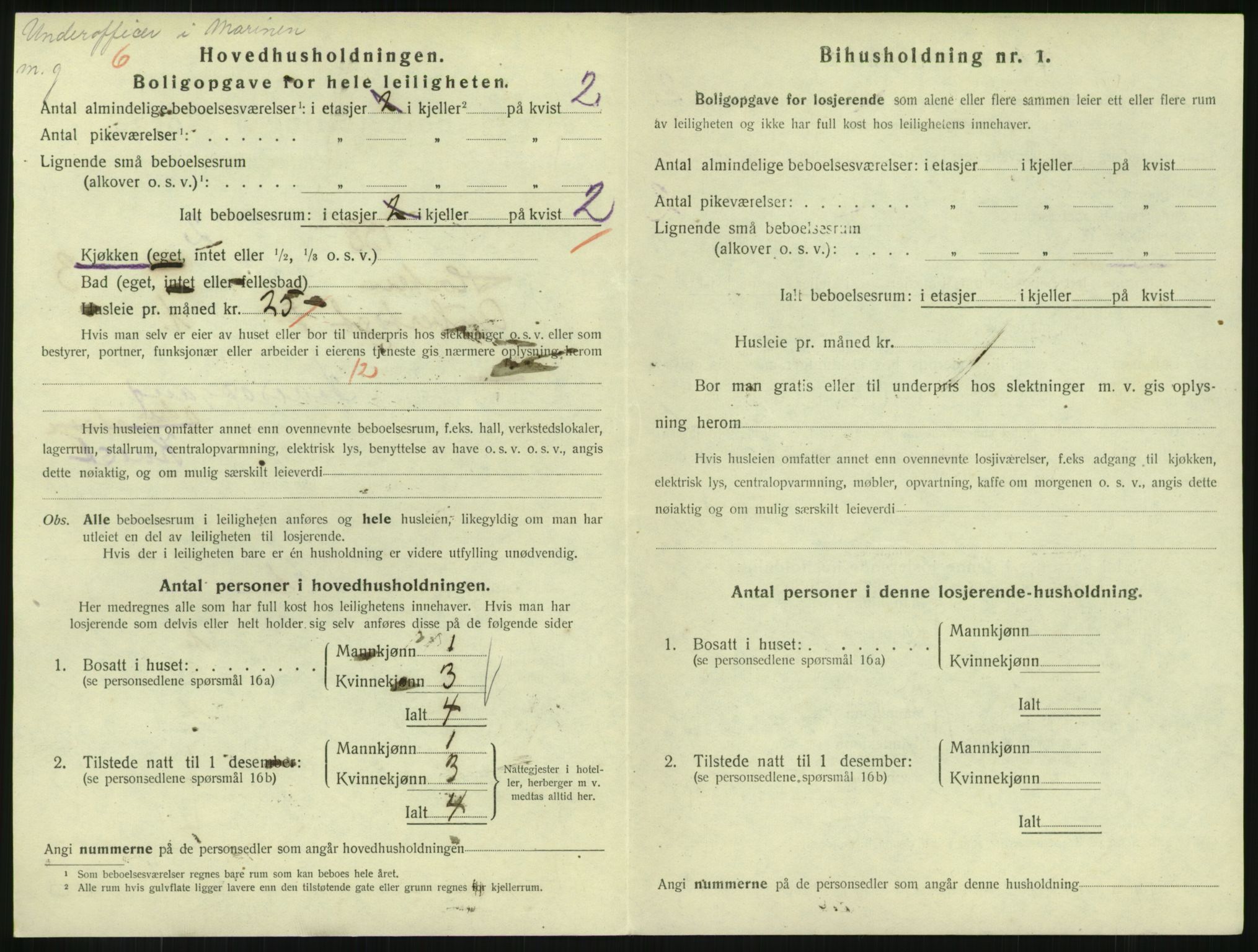 SAKO, 1920 census for Horten, 1920, p. 4588