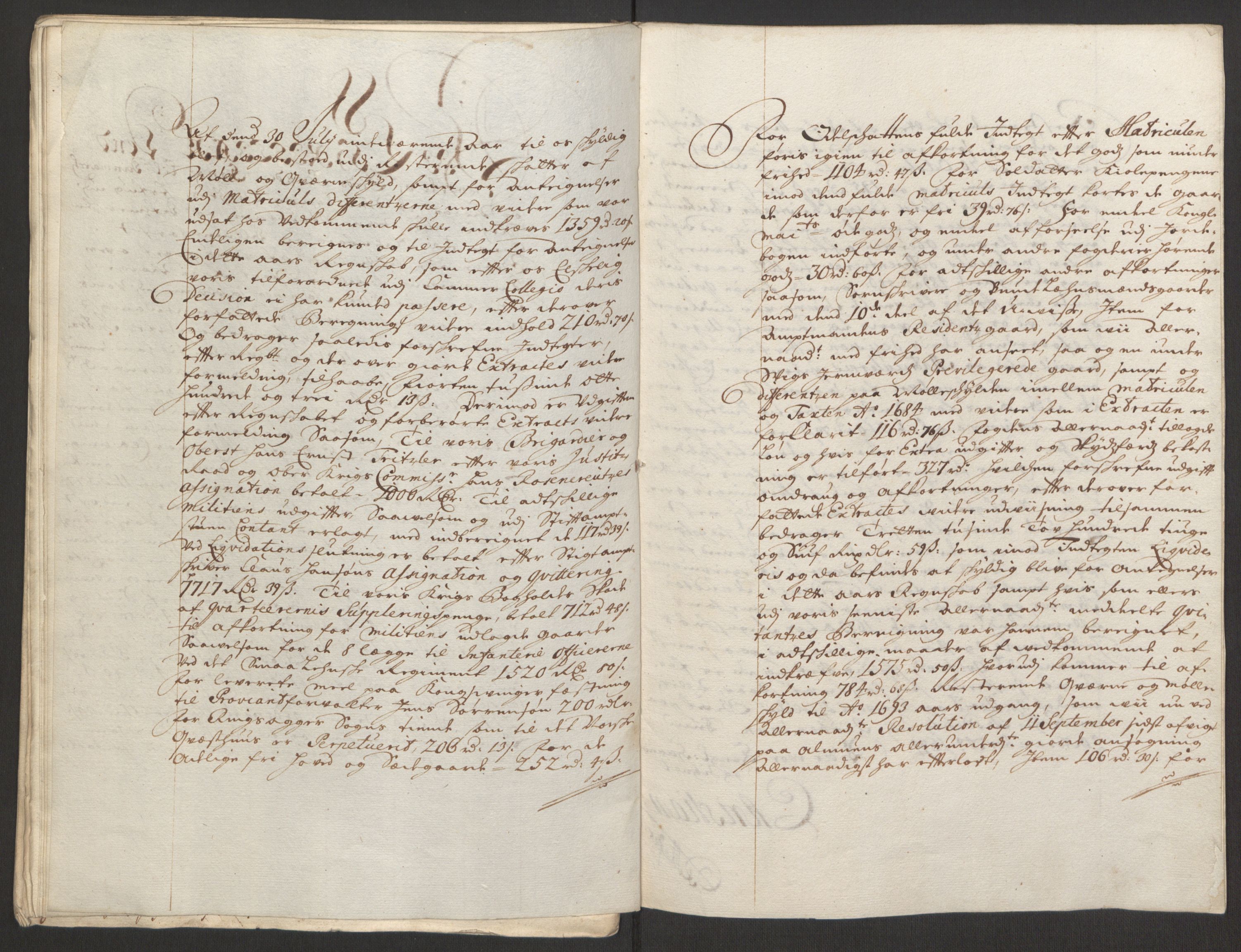 Rentekammeret inntil 1814, Reviderte regnskaper, Fogderegnskap, AV/RA-EA-4092/R16/L1034: Fogderegnskap Hedmark, 1693, p. 255